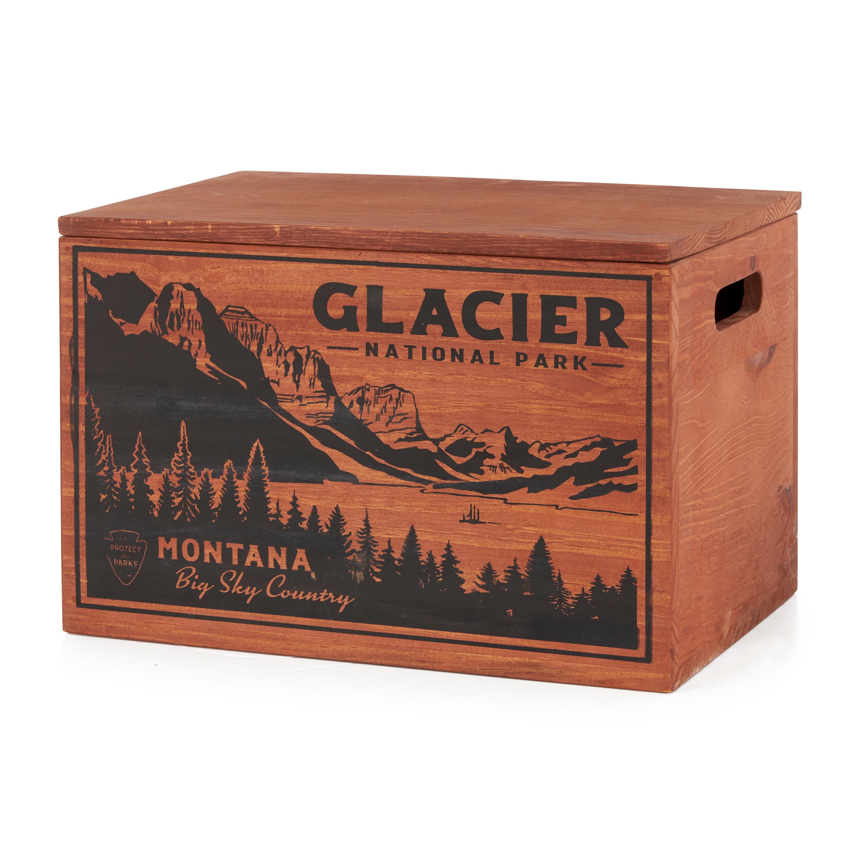 Better Wood Products Protect the Parks Series Fatwood Firestarter Crate, Glacier - Smart-nests
