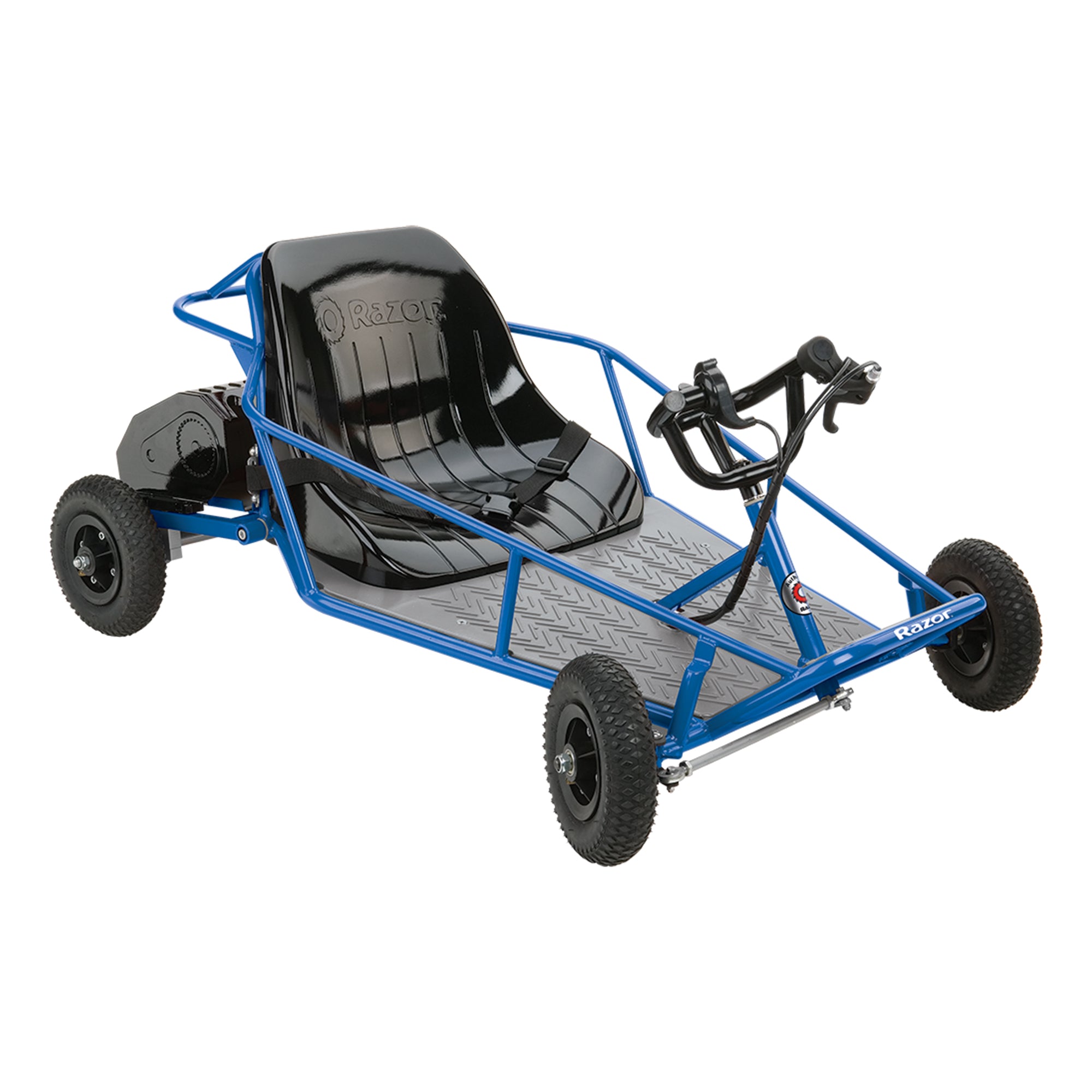Razor Vintage Single Rider Electric Kart Dune Buggy for Ages 8 and Up, Blue - Smart-nests
