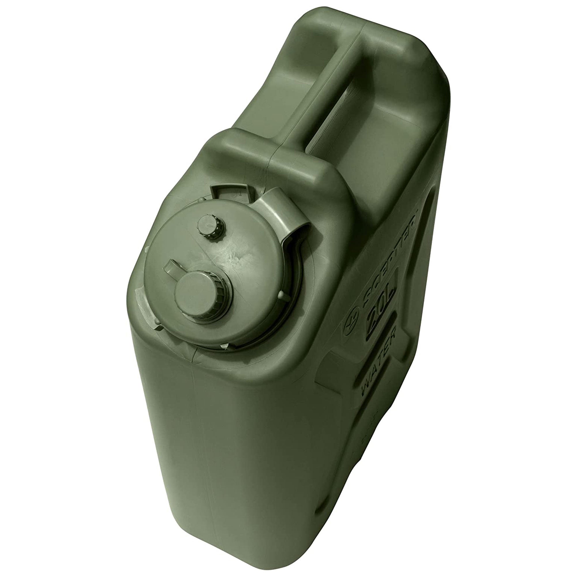 Scepter BPA Durable 5 Gallon 20 Liter Portable Water Storage Container, Green - Smart-nests