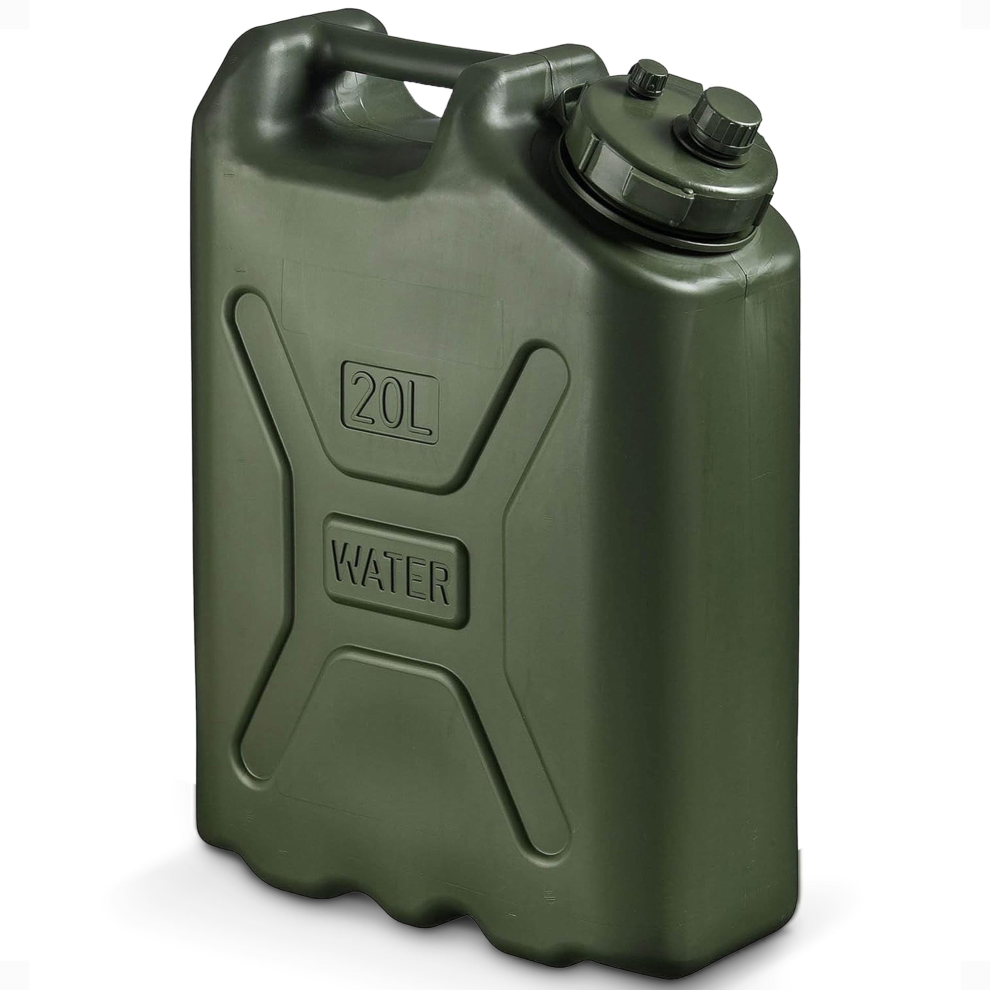 Scepter BPA Durable 5 Gallon 20 Liter Portable Water Storage Container, Green - Smart-nests