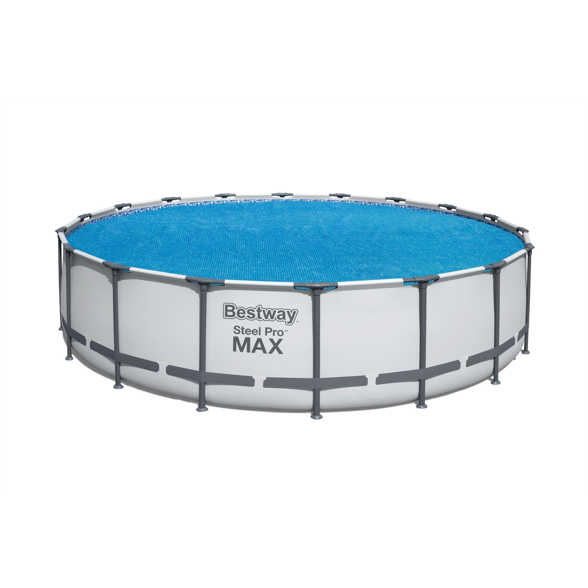Bestway Flowclear 18' Round Solar Pool Cover for Above Ground Pools (Cover Only) - Smart-nests