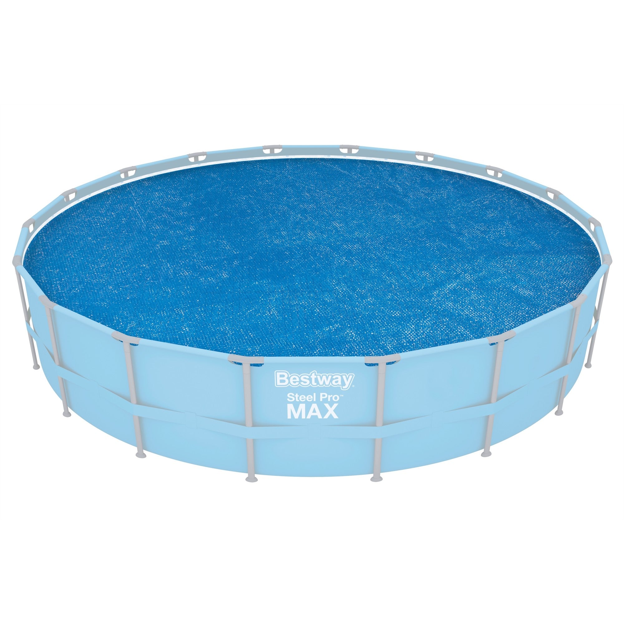 Bestway Flowclear 18' Round Solar Pool Cover for Above Ground Pools (Cover Only) - Smart-nests