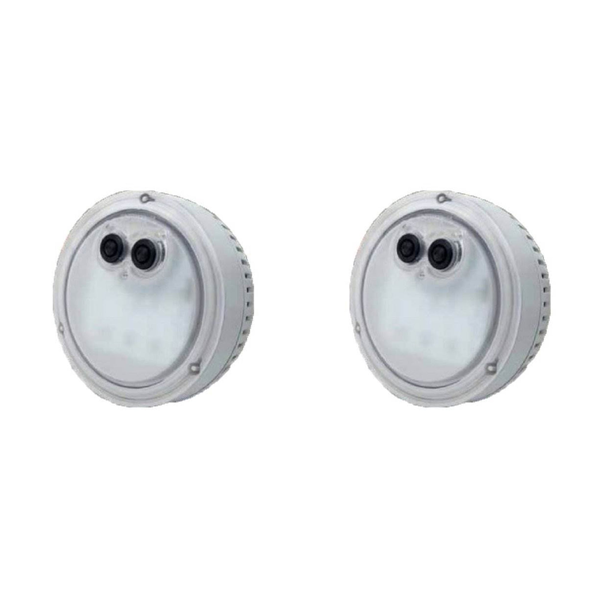 Intex PureSpa Multi Colored LED Light Accessory for Bubble Spa Hot Tub (2 Pack) - Smart-nests