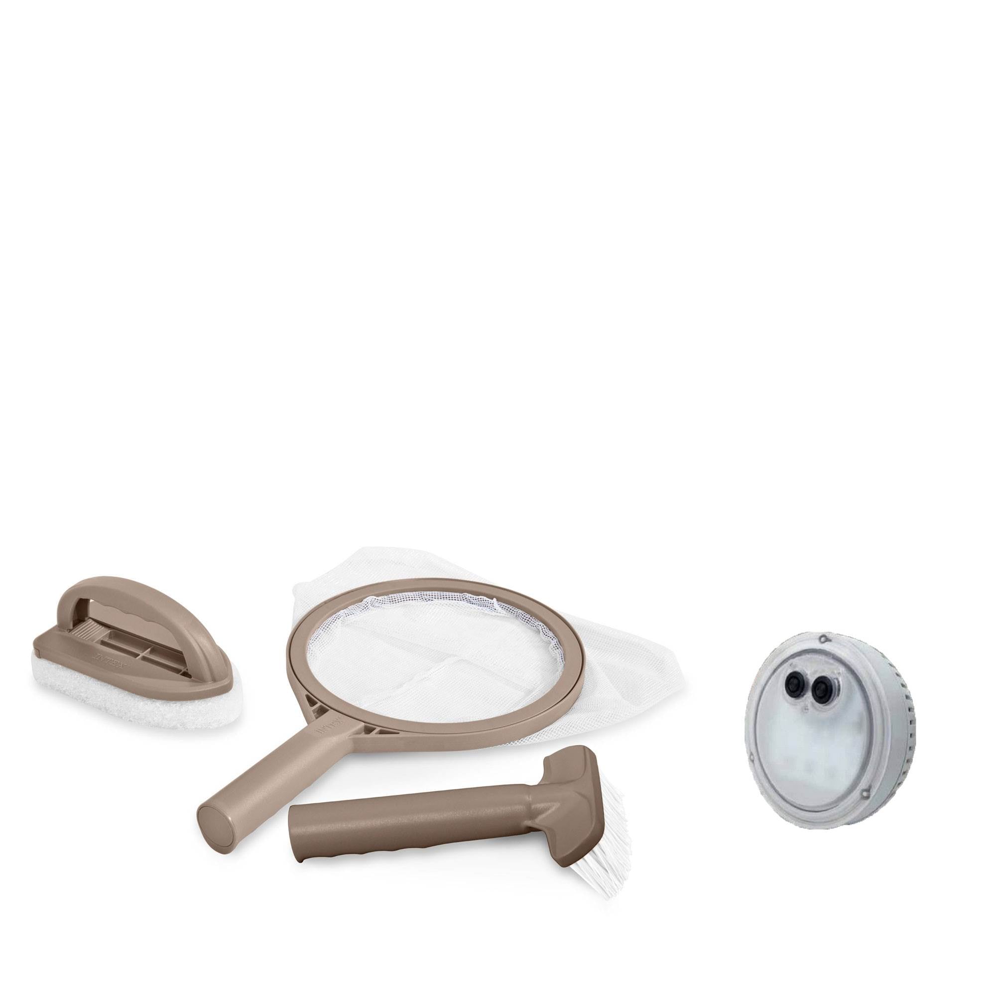 Intex PureSpa Battery LED Light for Bubble Spa + Maintenance Accessory Kit - Smart-nests