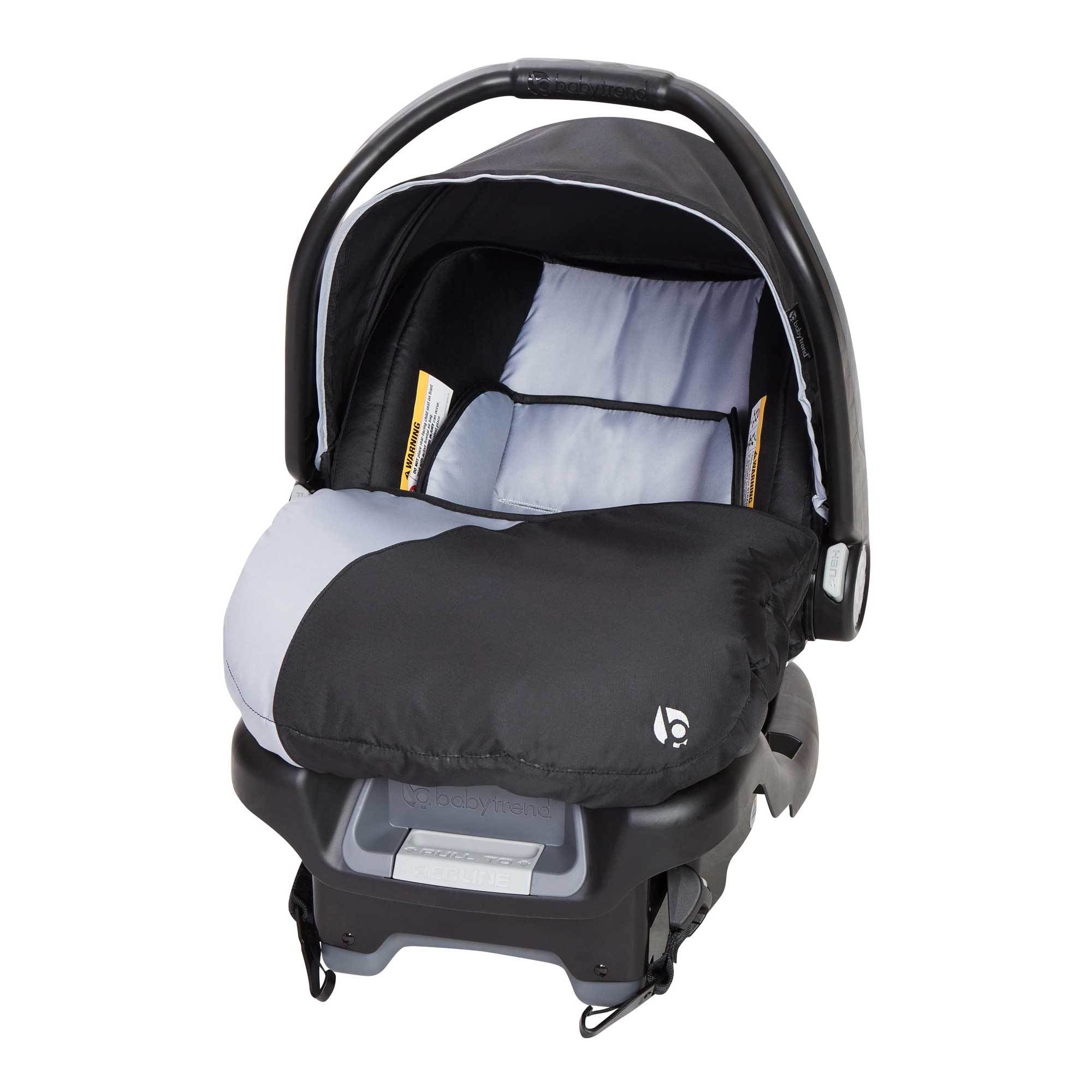 Baby Trend Ally Baby Infant Car Seat Travel System with Cover, 2-Pack, Stormy - Smart-nests