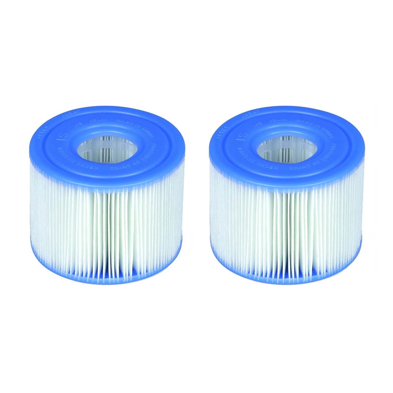 Intex PureSpa Light for Bubble Spa Hot Tub + S1 Replacement Cartridges (12 Pack) - Smart-nests