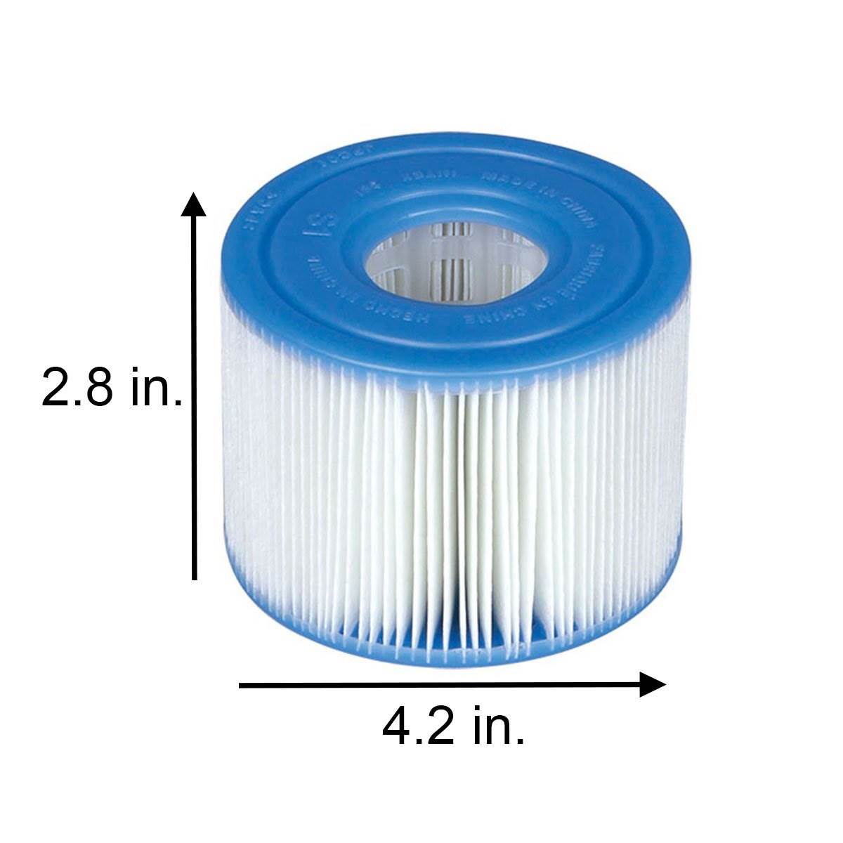 Intex PureSpa Light for Bubble Spa Hot Tub + S1 Replacement Cartridges (12 Pack) - Smart-nests