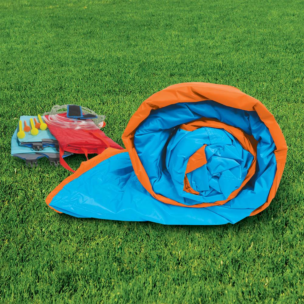 Banzai Falls Inflatable Water Park Kiddie Pool with Slides & Cannons (2 Pack) - Smart-nests