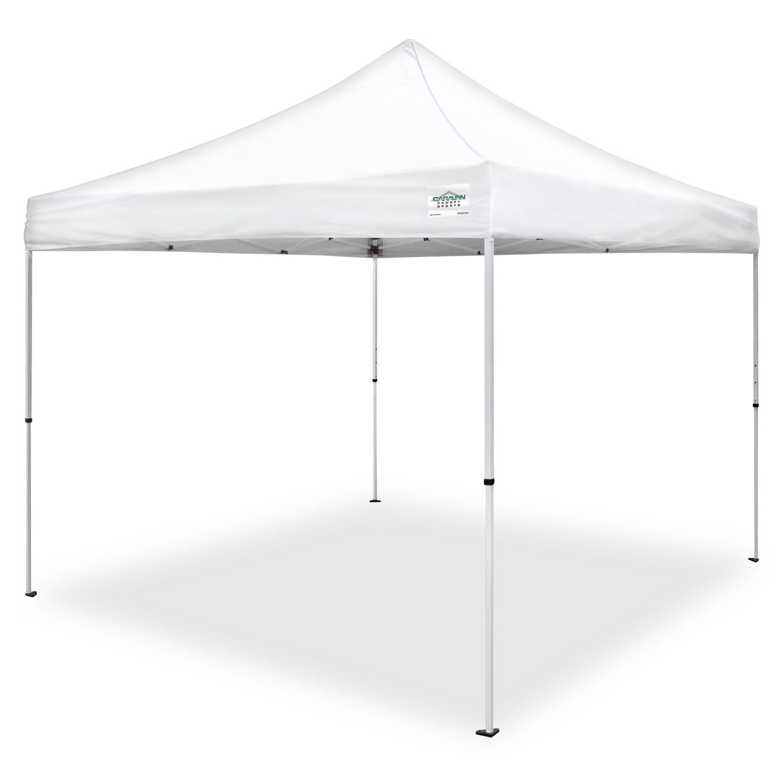 Caravan Canopy Pro 2 10 x 10 Foot Straight Leg Instant Canopy, White (3 Pack) - Smart-nests