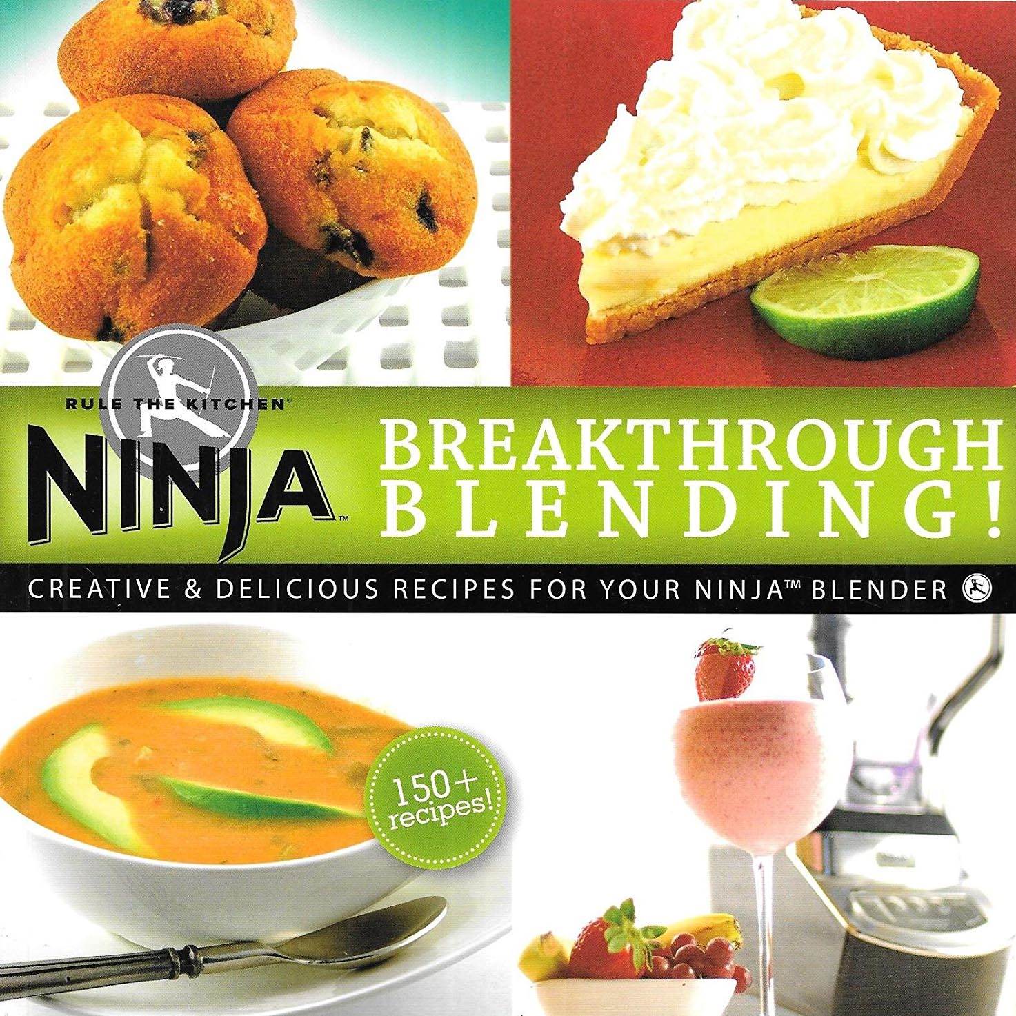 Ninja Blender Breakthrough Blending 150 Recipe Kitchen Cookbook by Ninja (2 Pack) - Smart-nests