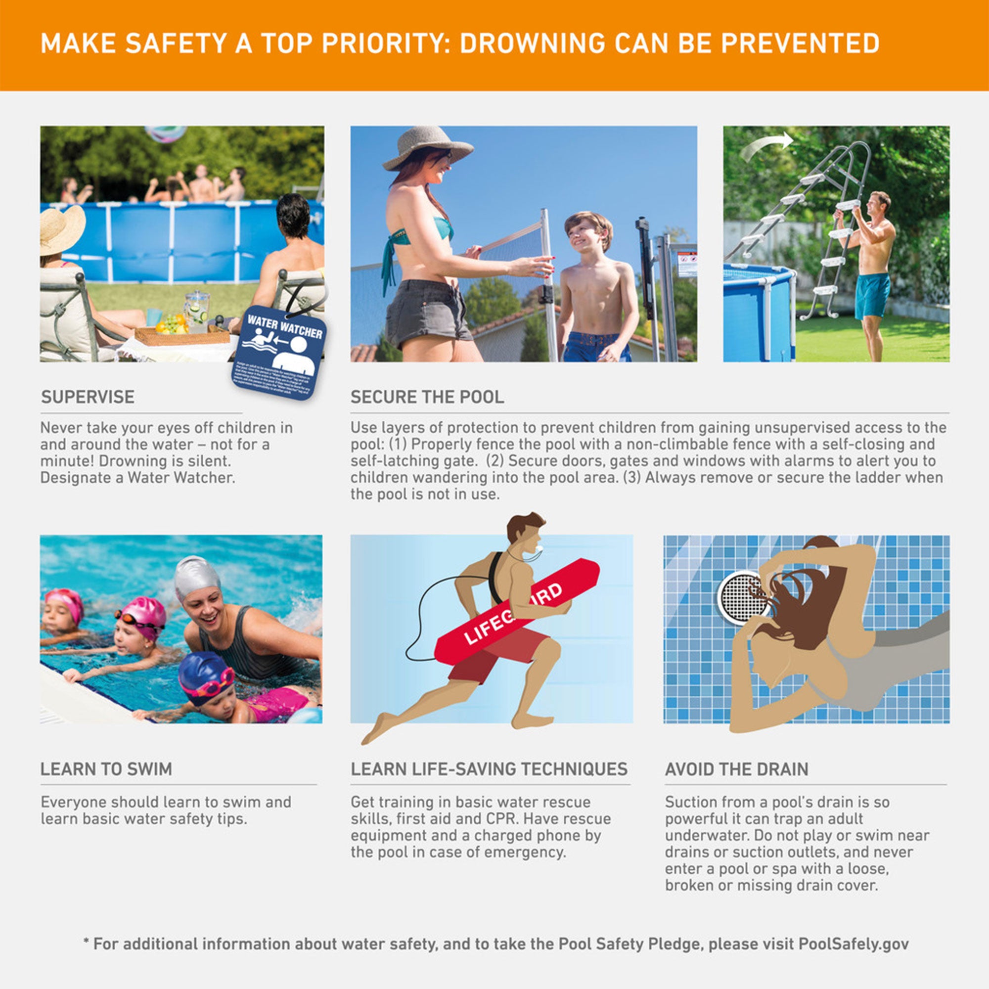 Intex 28210EH 12 Foot x 30 Inch Above Ground Swimming Pool (Pump Not Included) - Smart-nests