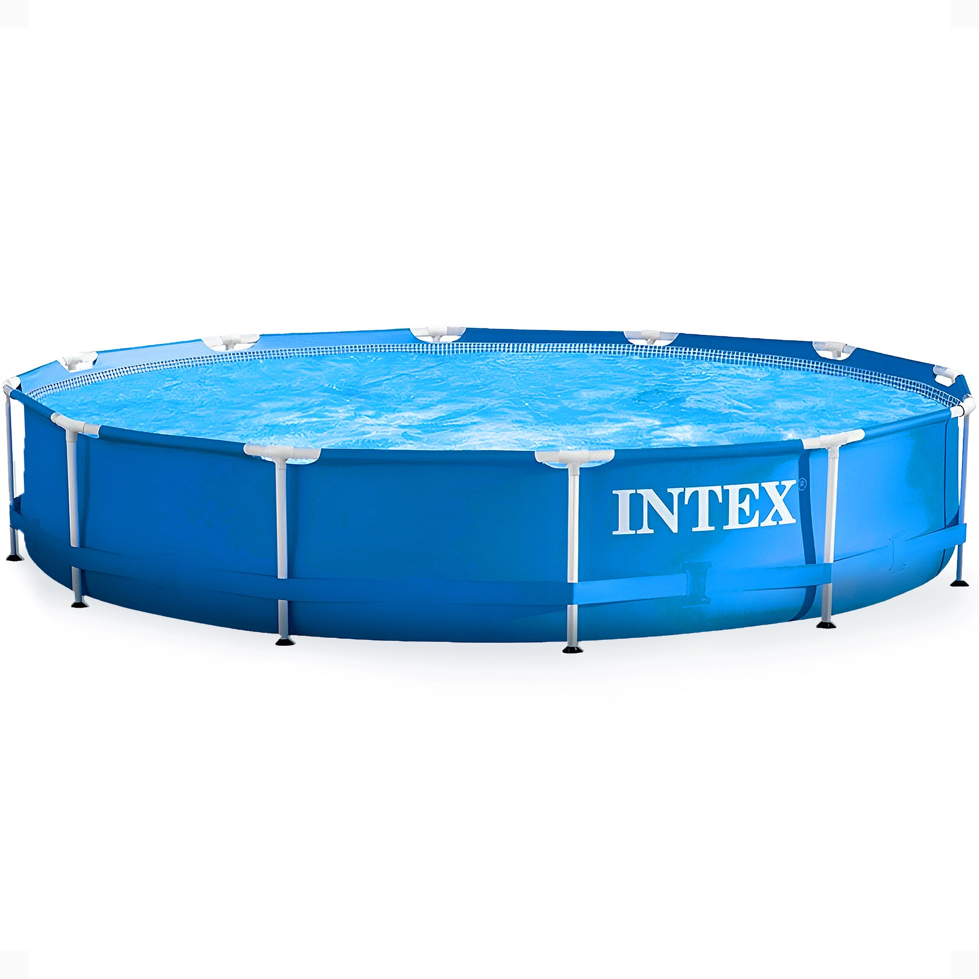 Intex 28210EH 12 Foot x 30 Inch Above Ground Swimming Pool (Pump Not Included) - Smart-nests