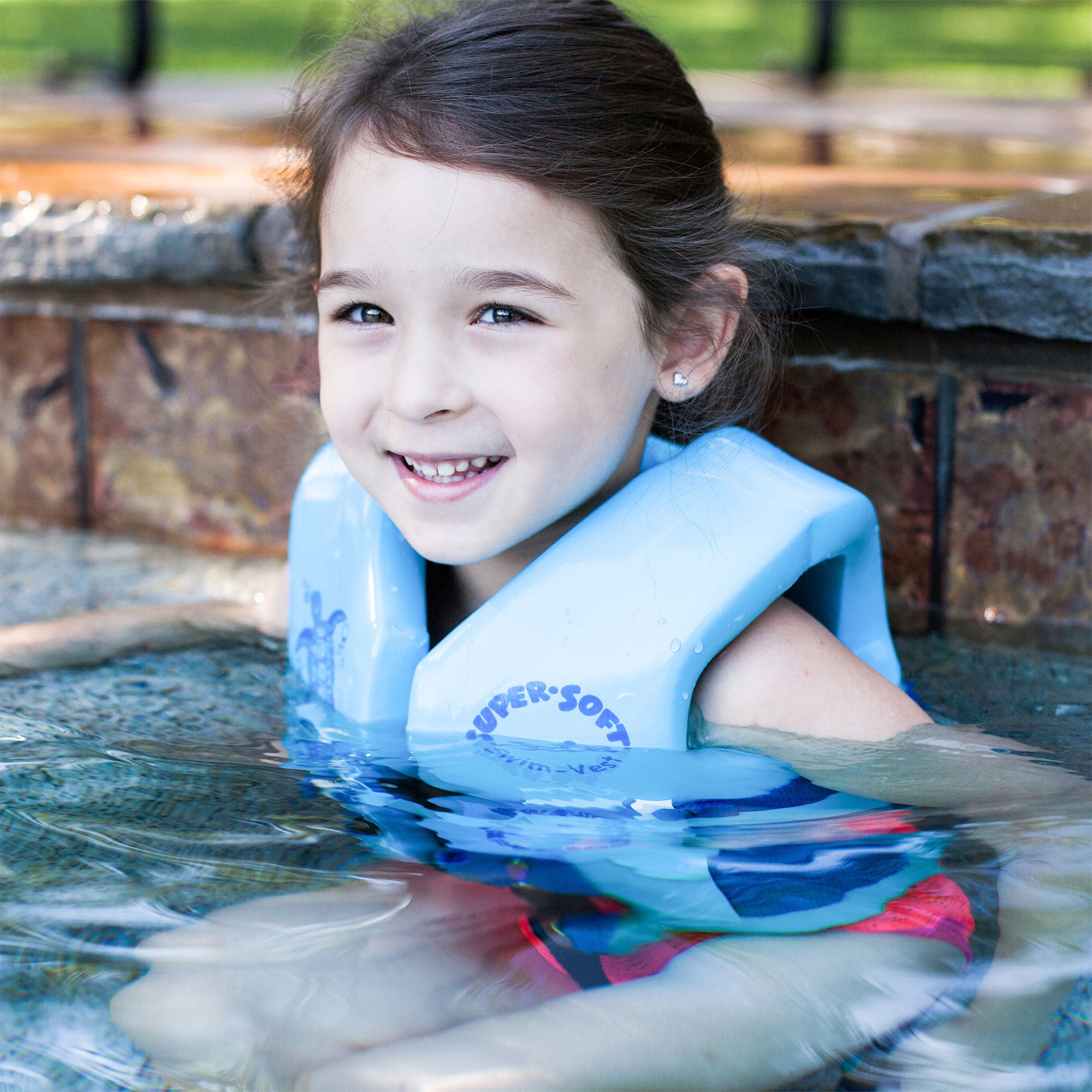 TRC Recreation Super Soft Child Life Jacket Swim Safety Vest, Small, Marina Blue - Smart-nests