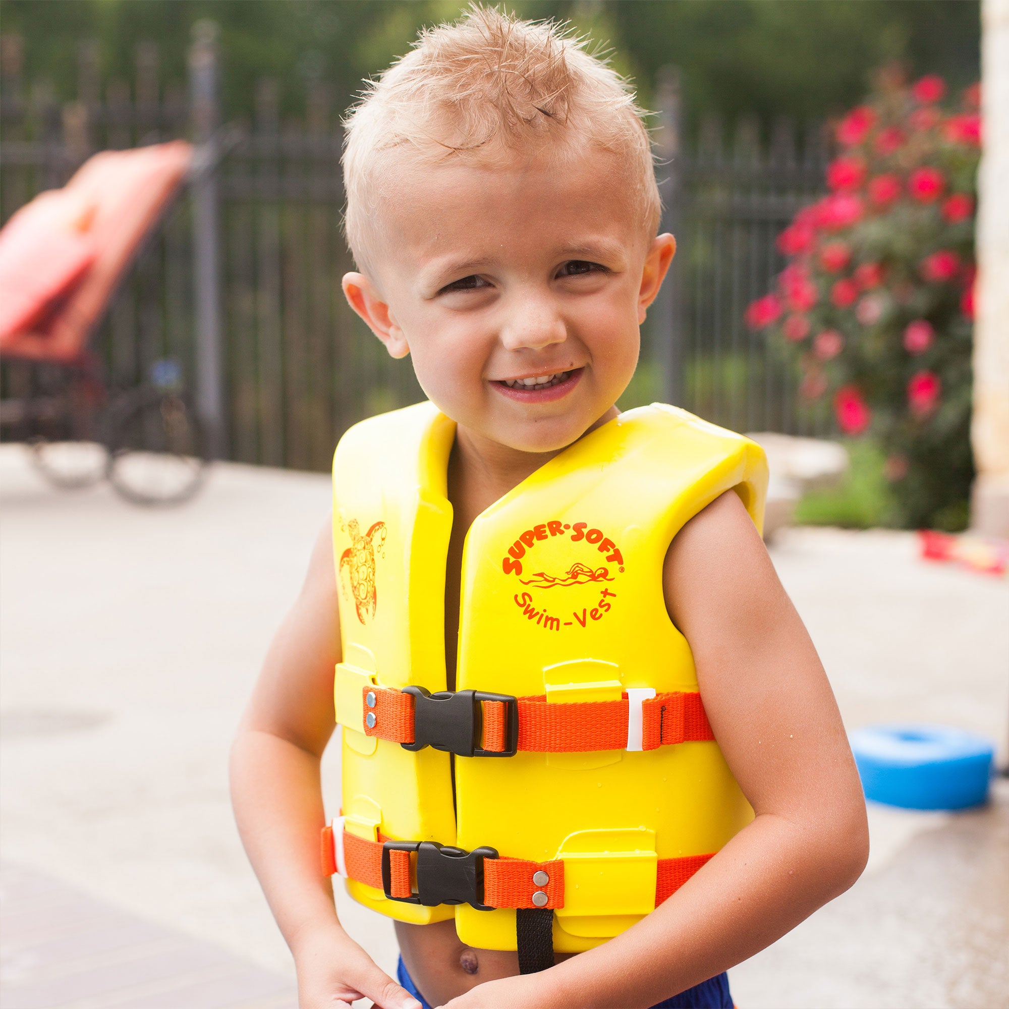 TRC Recreation Super Soft Child Life Jacket Swim Vest, Small, Flamingo Pink - Smart-nests