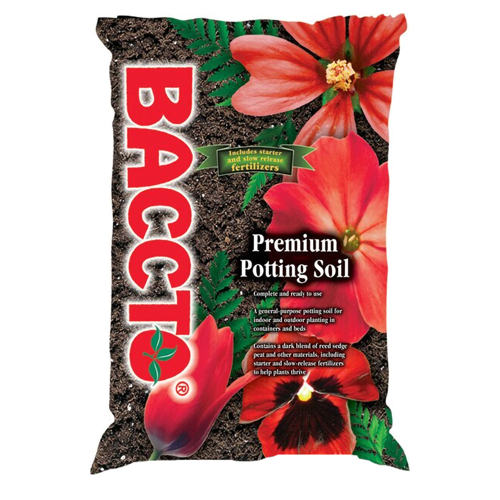 Michigan Peat All Purpose Premium Potting Soil w Perlite Fertilizer, 50 lb - Smart-nests