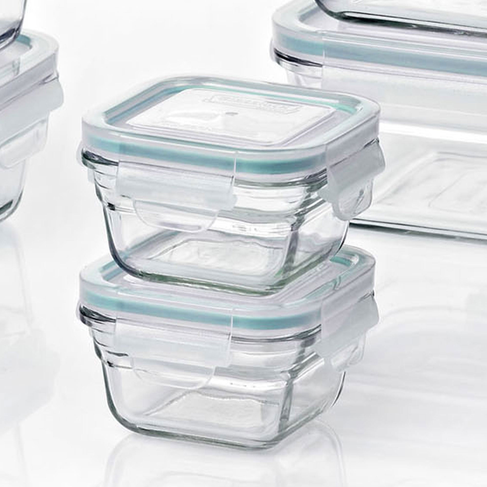 Glasslock Oven and Microwave Safe Glass Food Storage Containers 12 Piece Set - Smart-nests