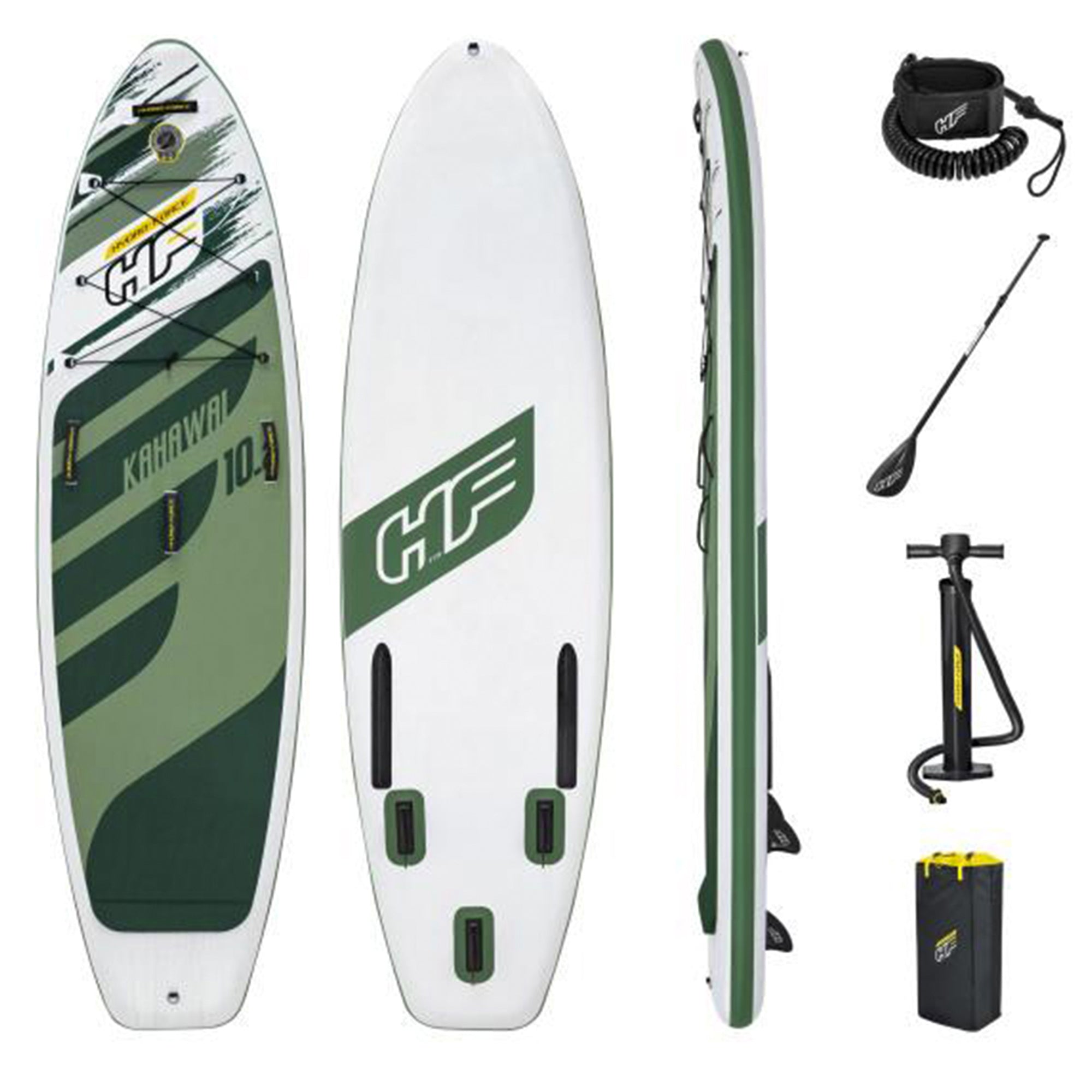 Bestway Hydro Force Kahawai Inflatable 10' Stand Up Paddle Board Water Sport Set - Smart-nests