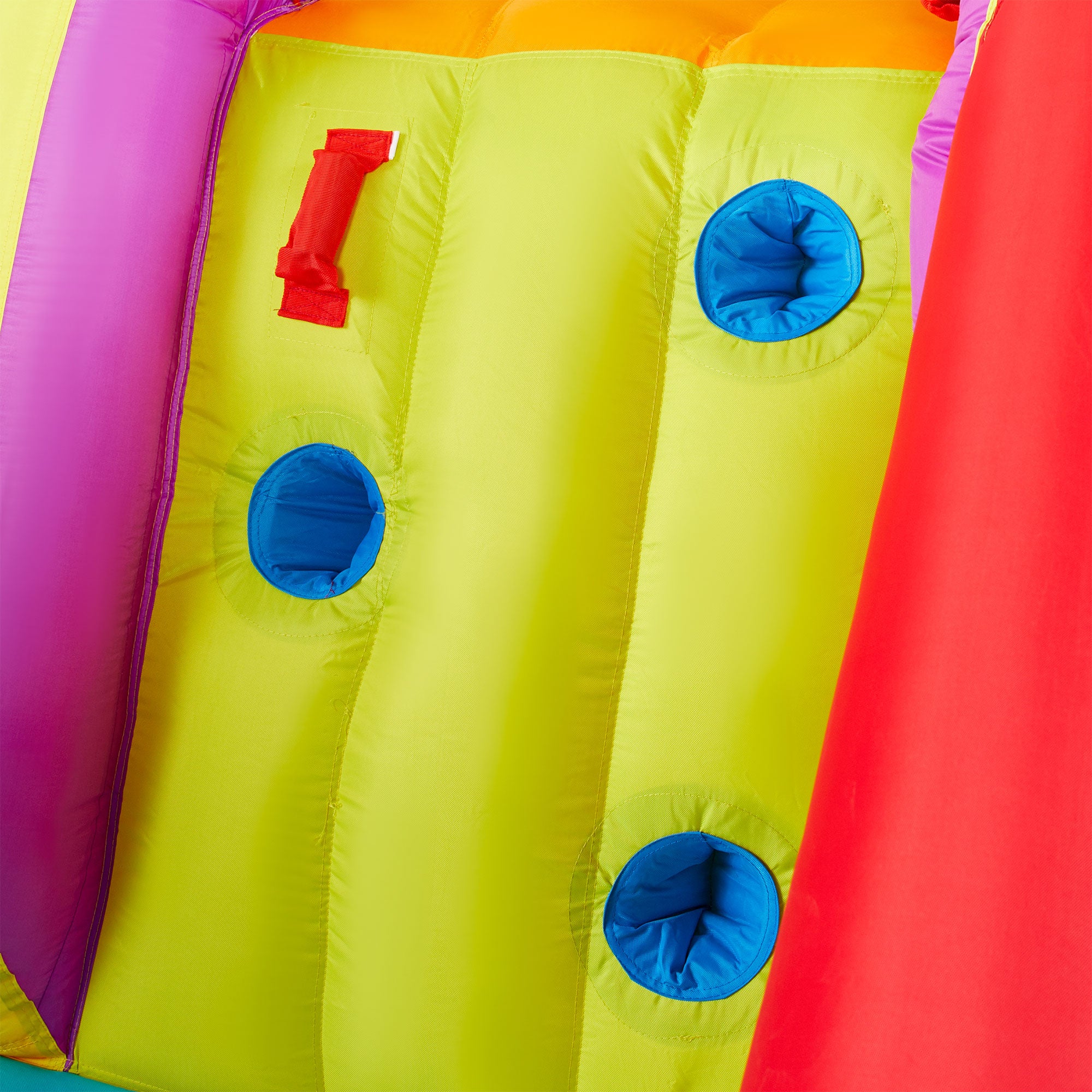 Banzai Outdoor Bounce House with Slide, Climbing Wall and 2 Sports Activities - Smart-nests