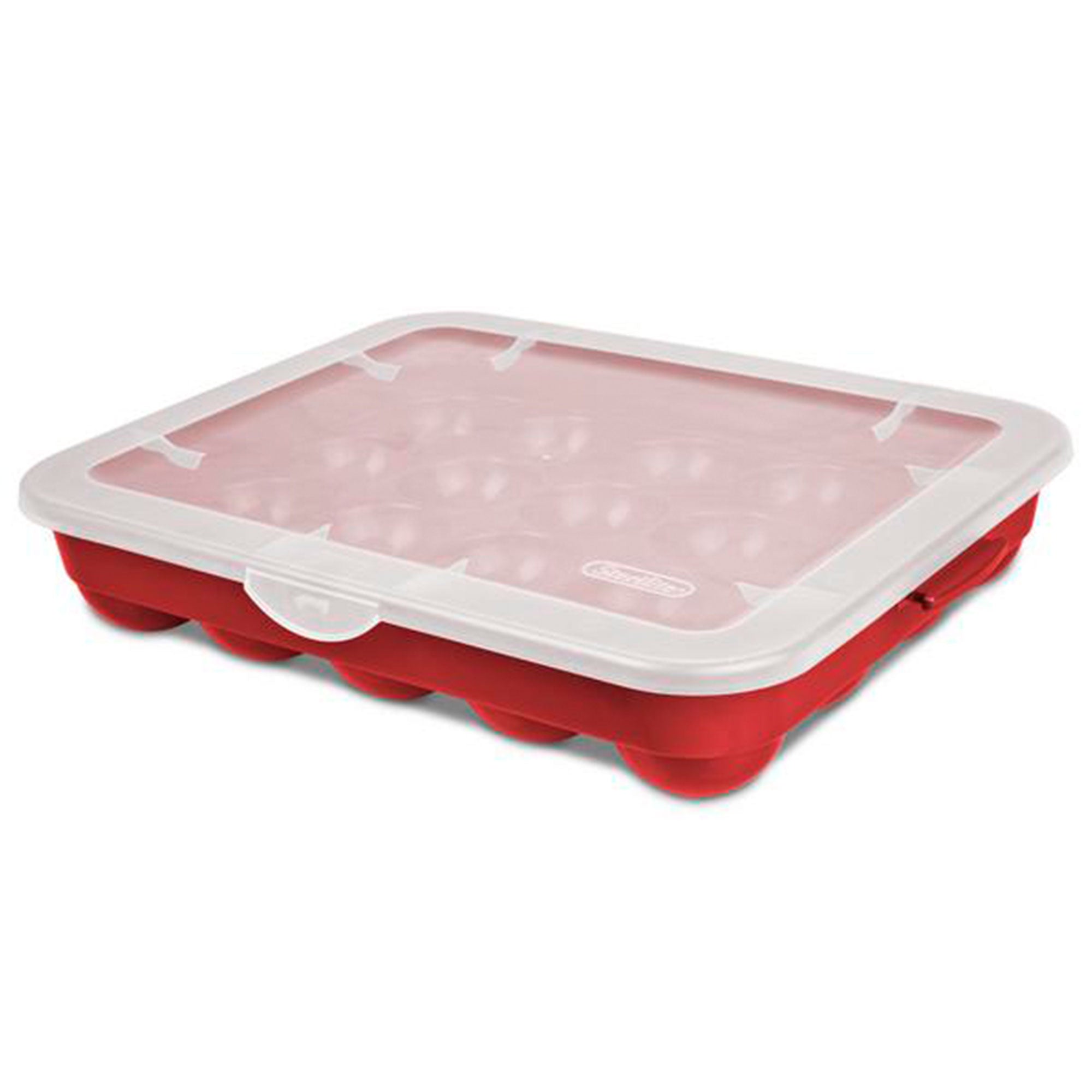 Sterilite 20 Compartment Christmas Holiday Ornament Box Storage Case (6 Pack) - Smart-nests