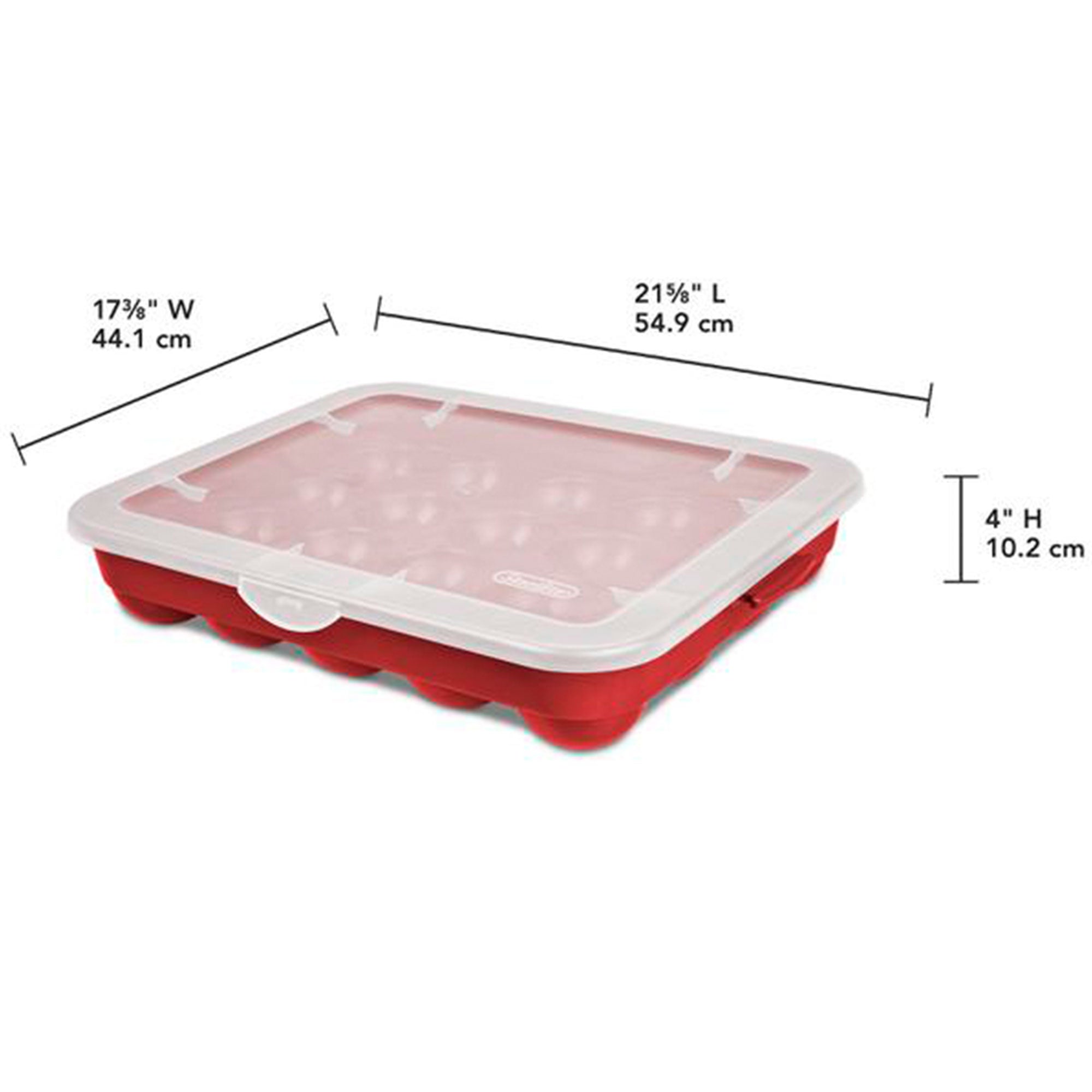 Sterilite 20 Compartment Christmas Holiday Ornament Box Storage Case (6 Pack) - Smart-nests