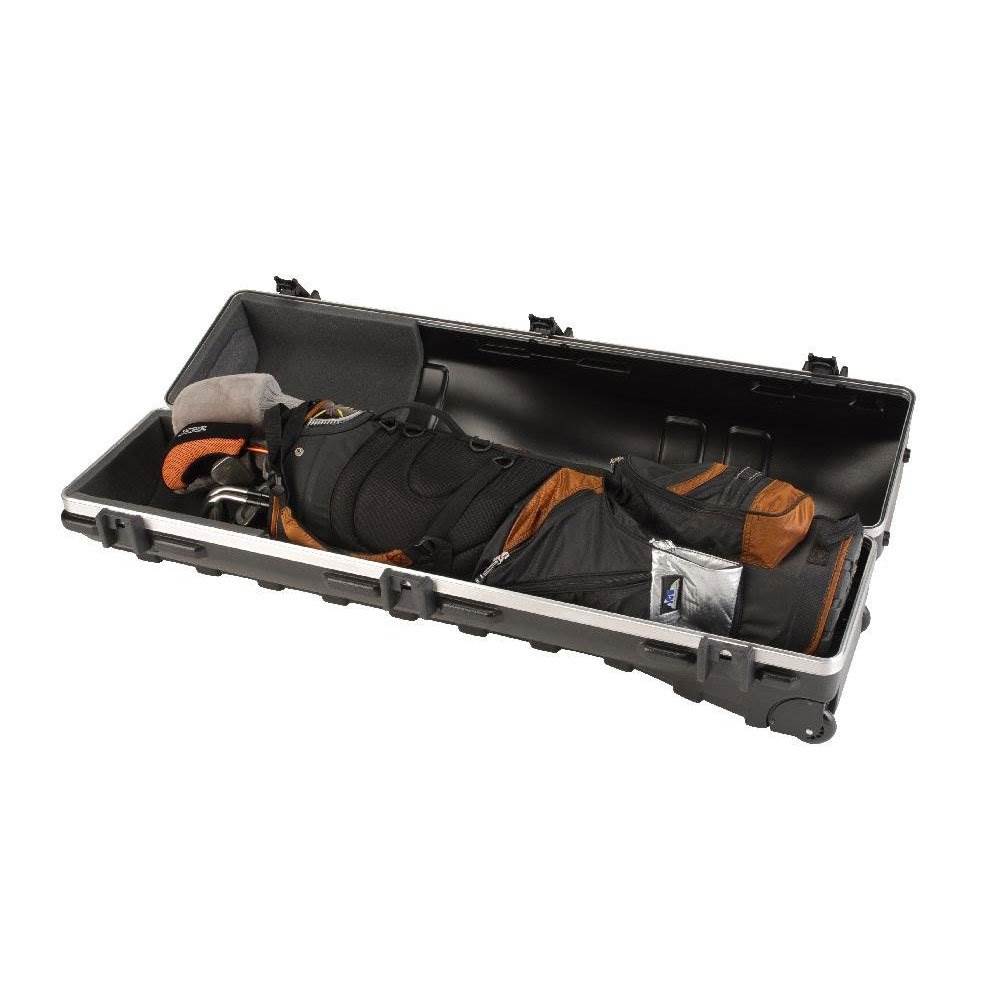 SKB Cases ATA Deluxe Standard Hard Plastic Storage Wheeled Golf Bag Travel Case - Smart-nests