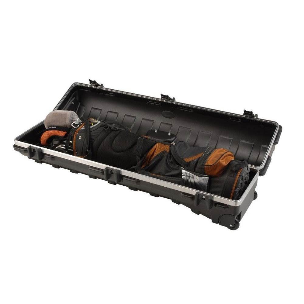 SKB Cases Deluxe ATA Standard Hard Plastic Storage Wheeled Golf Bag Travel Case - Smart-nests