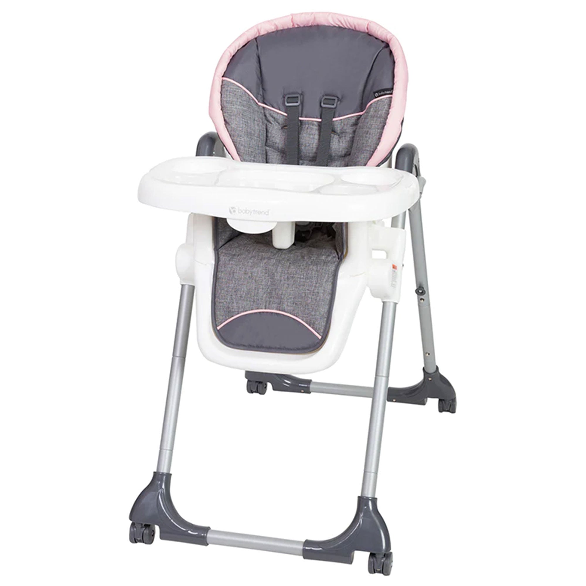Baby Trend Dine Time 3-in-1 Baby and Toddler Feeding High Chair, Starlight Pink - Smart-nests