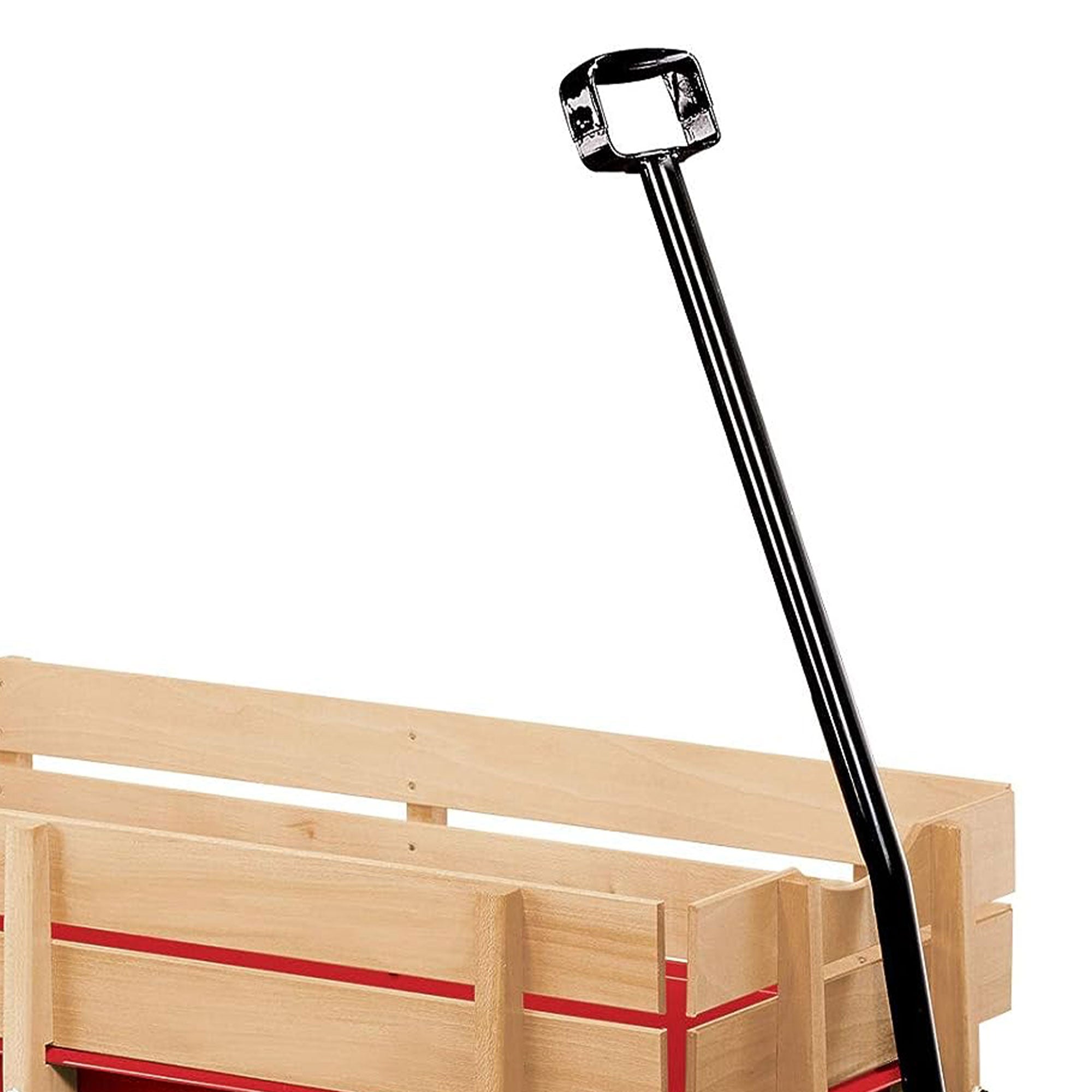 Radio Flyer Full Size All Terrain Classic Steel and Wood Pull Along Wagon, Red - Smart-nests
