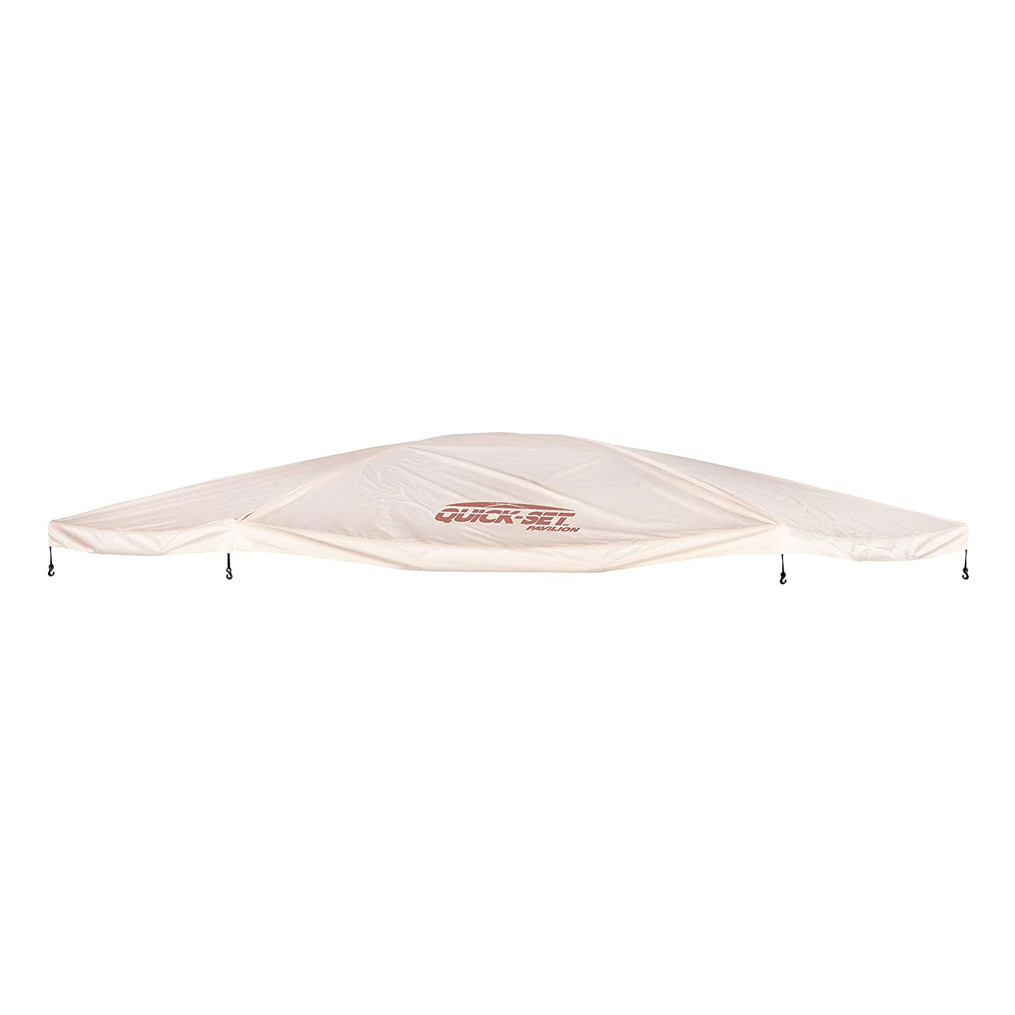 CLAM Quick-Set Pavilion Screened Canopy Tent Rain Fly Tarp, Cover Only, Tan - Smart-nests