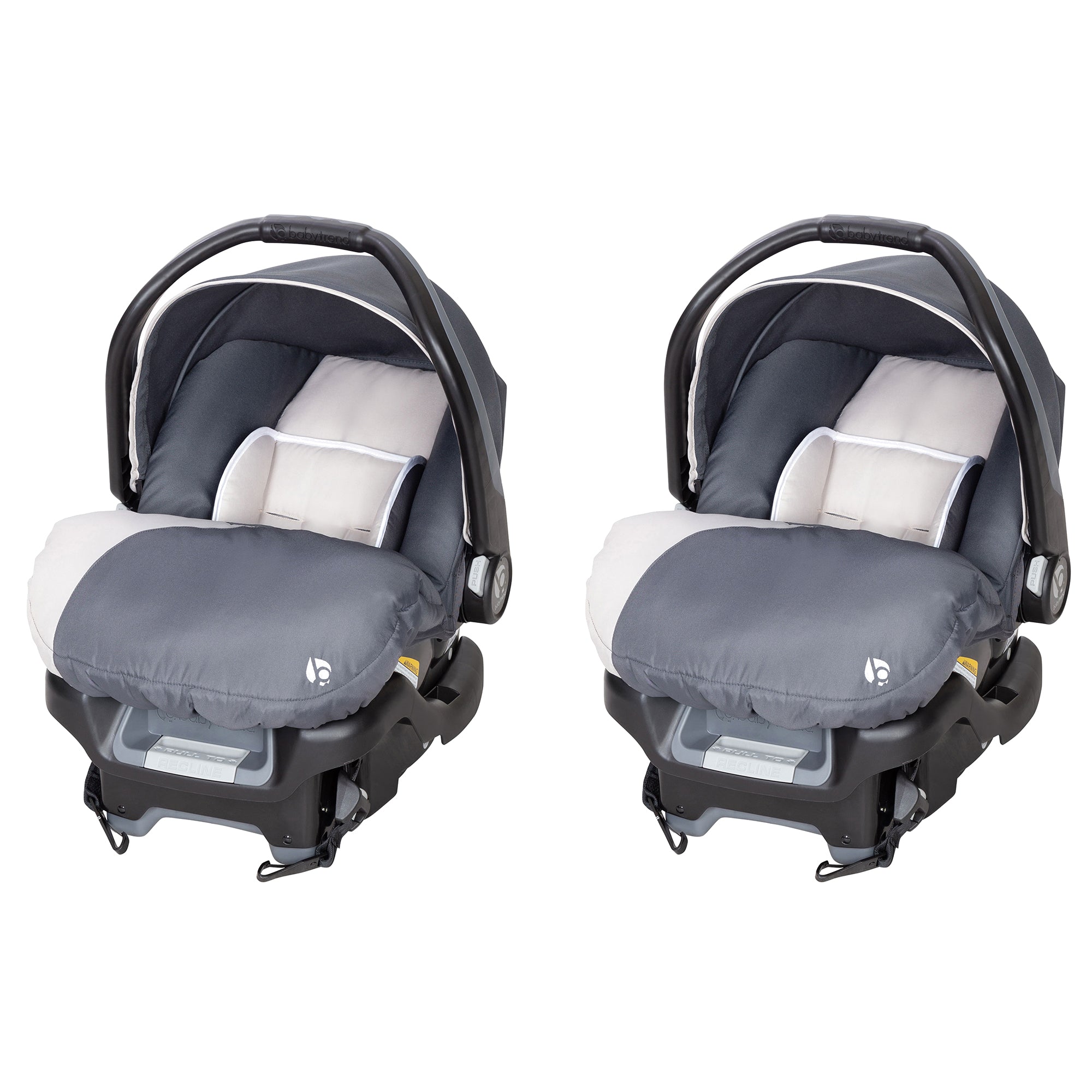 Baby Trend Sit N Stand Baby Double Stroller & 2 Infant Car Seat Combo, Magnolia - Smart-nests