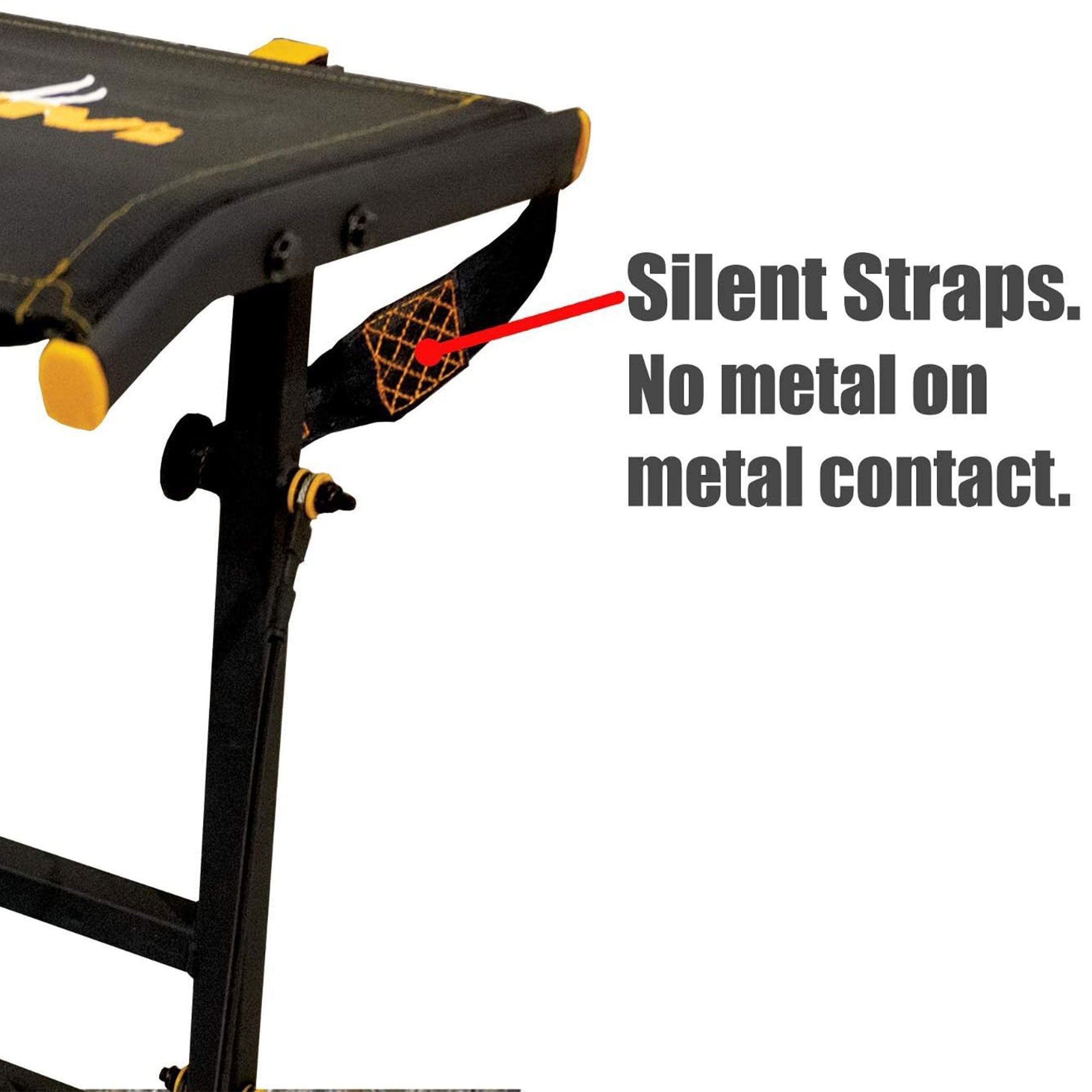 Muddy The Boss Hang On 1 Person Deer Hunting Tree Stand w/ Wide Stance Platform - Smart-nests