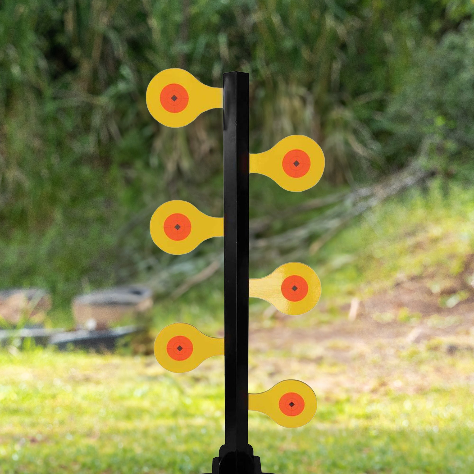 Birchwood Casey World of Targets 49in Handgun Dueling Tree Steel Shooting Target - Smart-nests