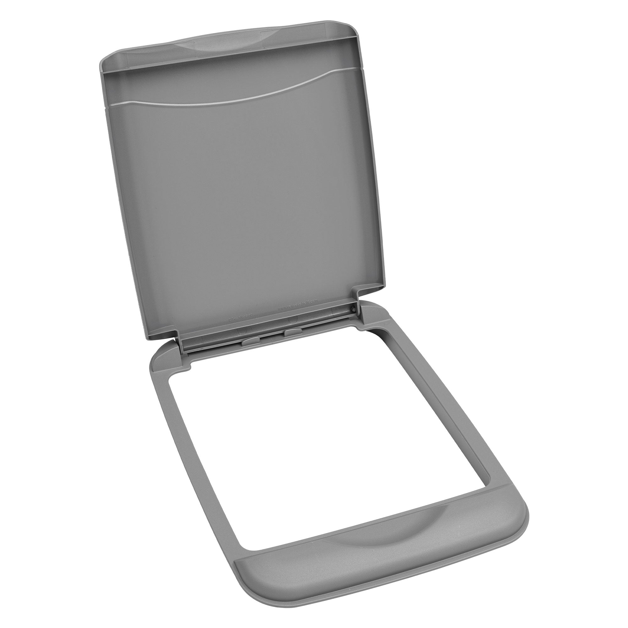 Rev-A-Shelf 35 qt. Trash Can Replacement Lid, Silver (Lid Only), RV-35-LID-17-1 - Smart-nests