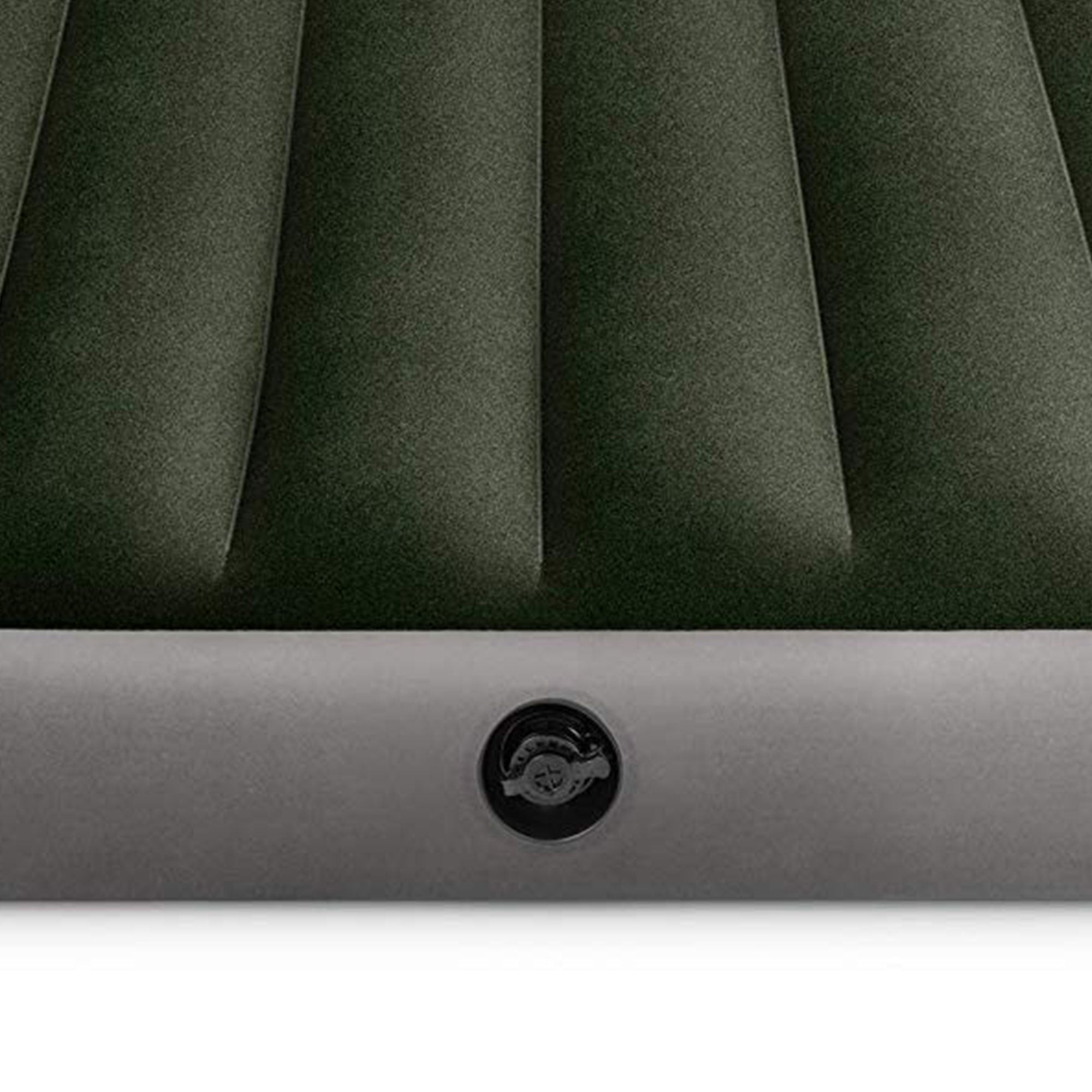 Intex 64763E Standard Dura Beam Downy Air Mattress Bed w/ Built In Pump, Queen - Smart-nests