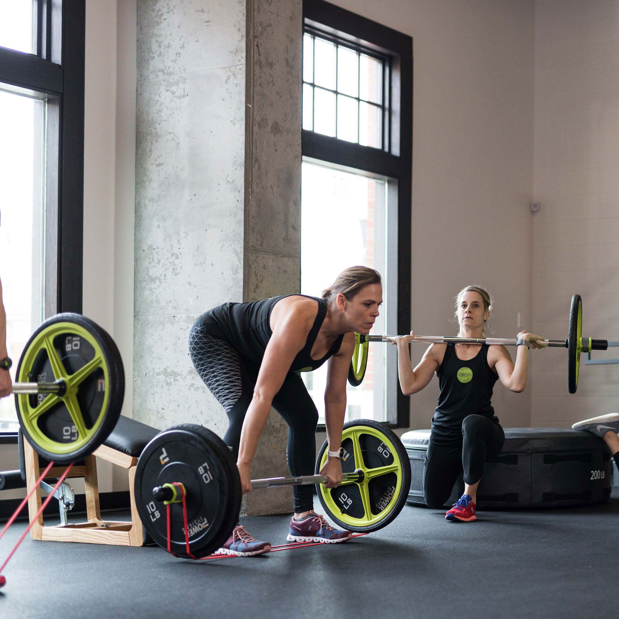 AXLE Lightweight Olympic Barbell with Weighted Plates, (Straps Not Included) - Smart-nests