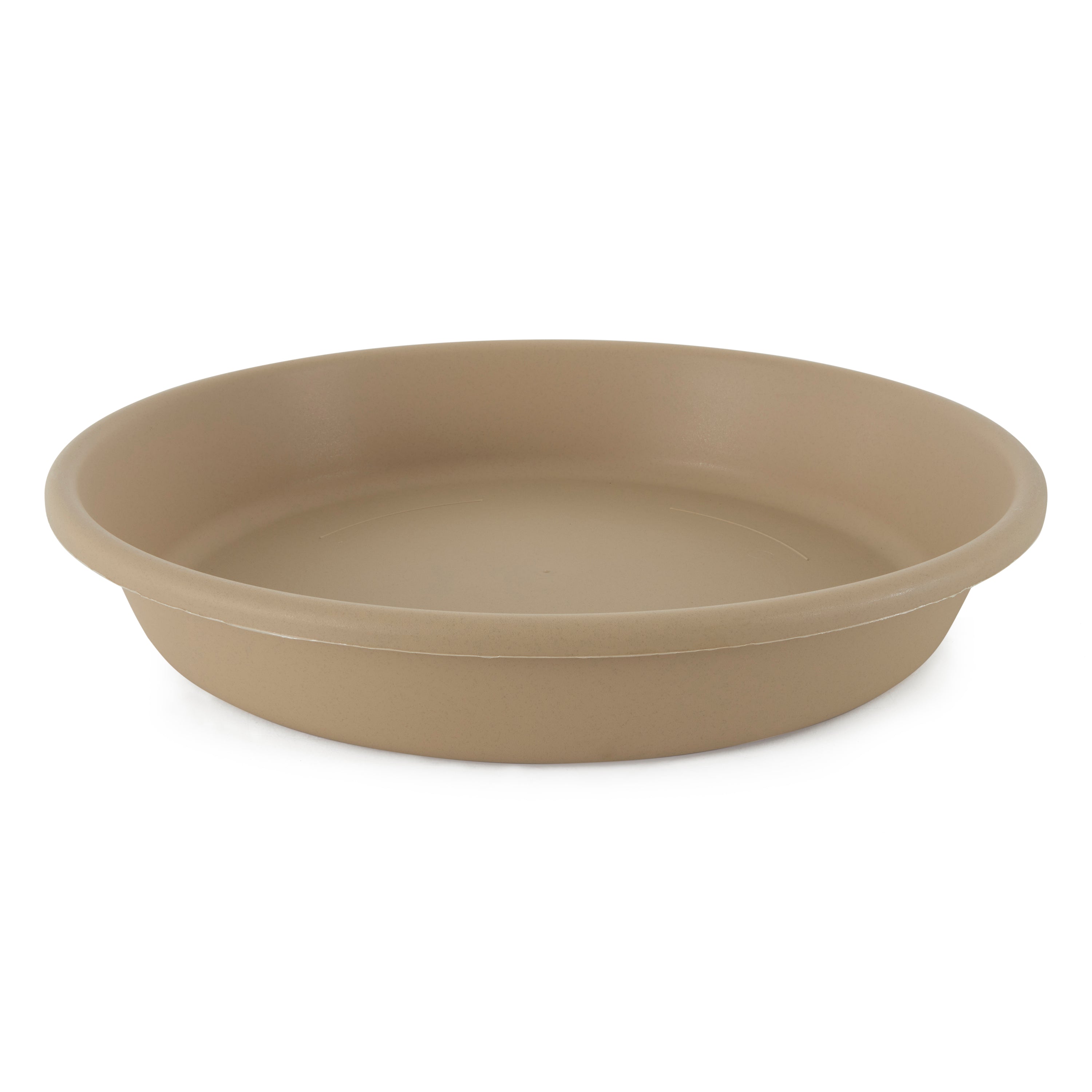 The HC Companies 21 Inch Planter Saucer for Classic Pot Containers, Sandstone - Smart-nests