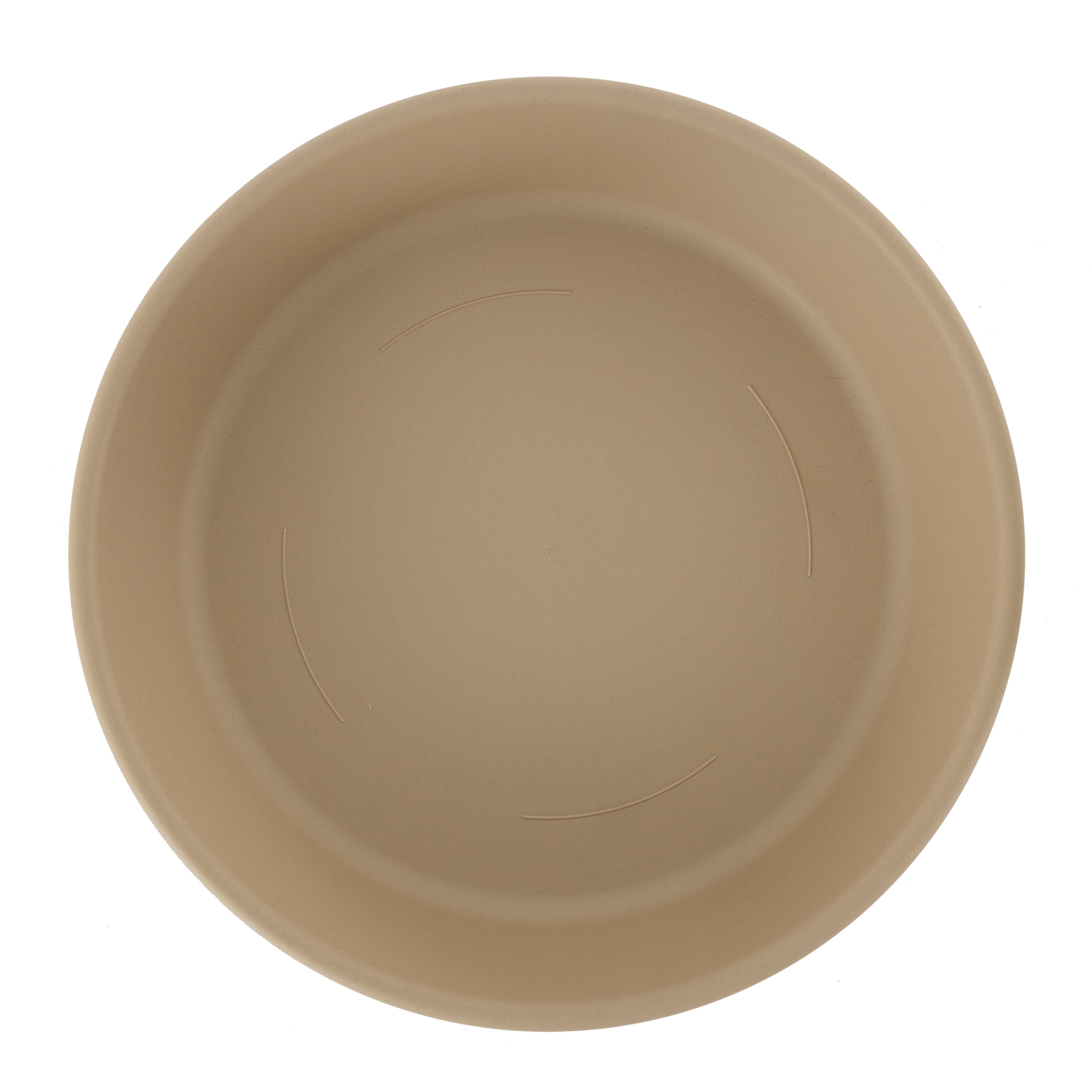 The HC Companies 21 Inch Planter Saucer for Classic Pot Containers, Sandstone - Smart-nests
