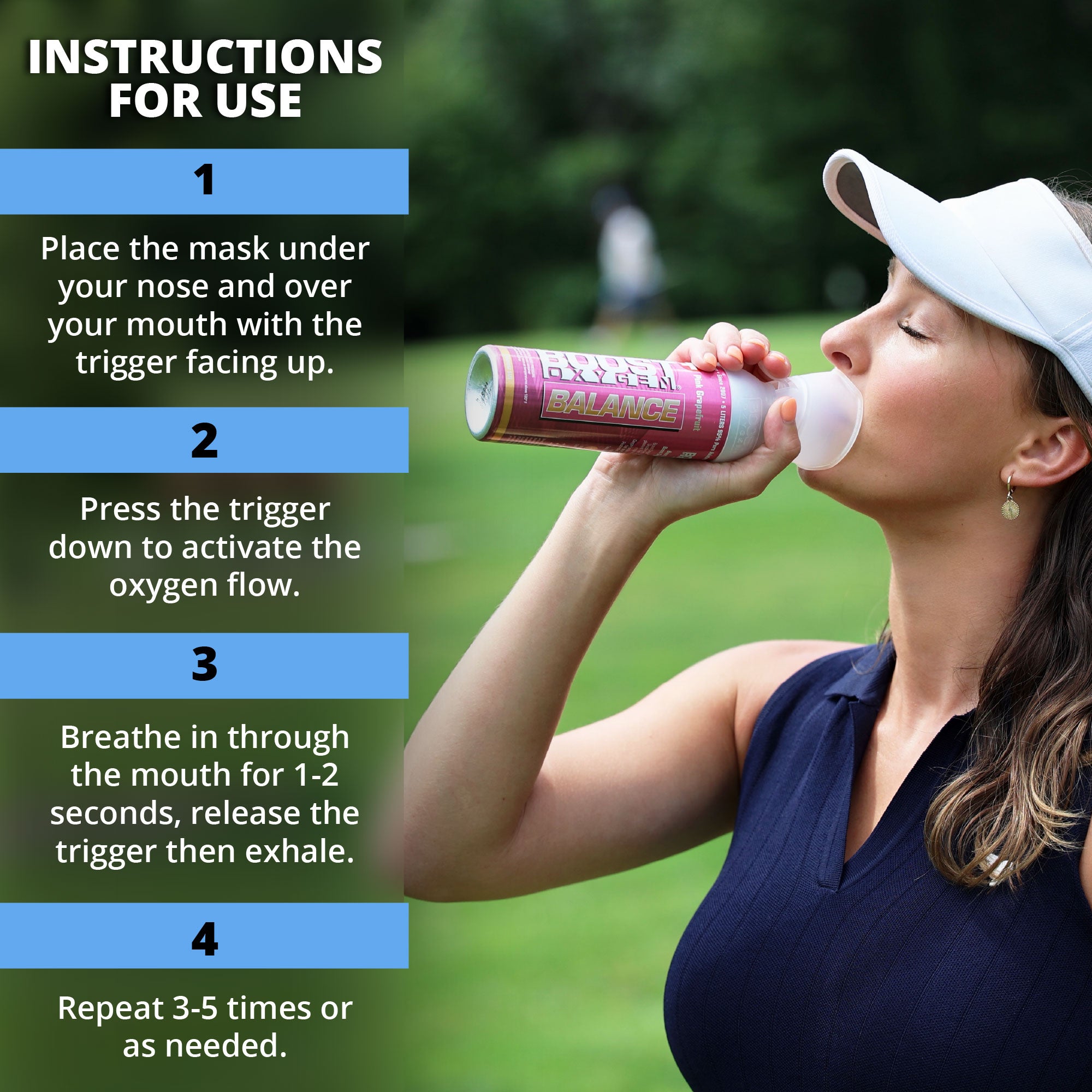 Boost Oxygen 10 Liter Canned Oxygen Bottle with Mouthpiece, Natural (4 Pack) - Smart-nests