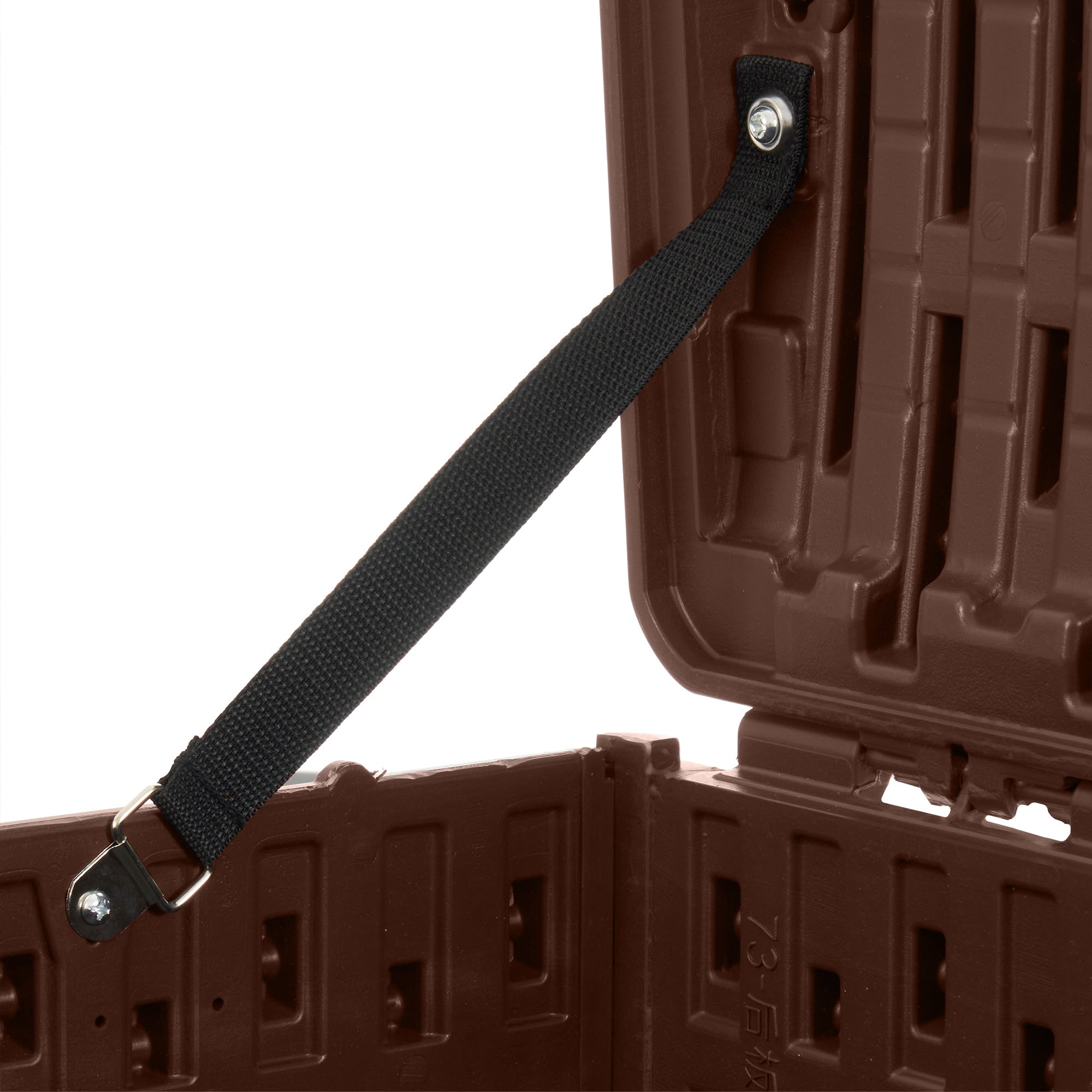 Plastic Development Group 73 Gallon Resin Outdoor Patio Storage Deck Box, Brown - Smart-nests