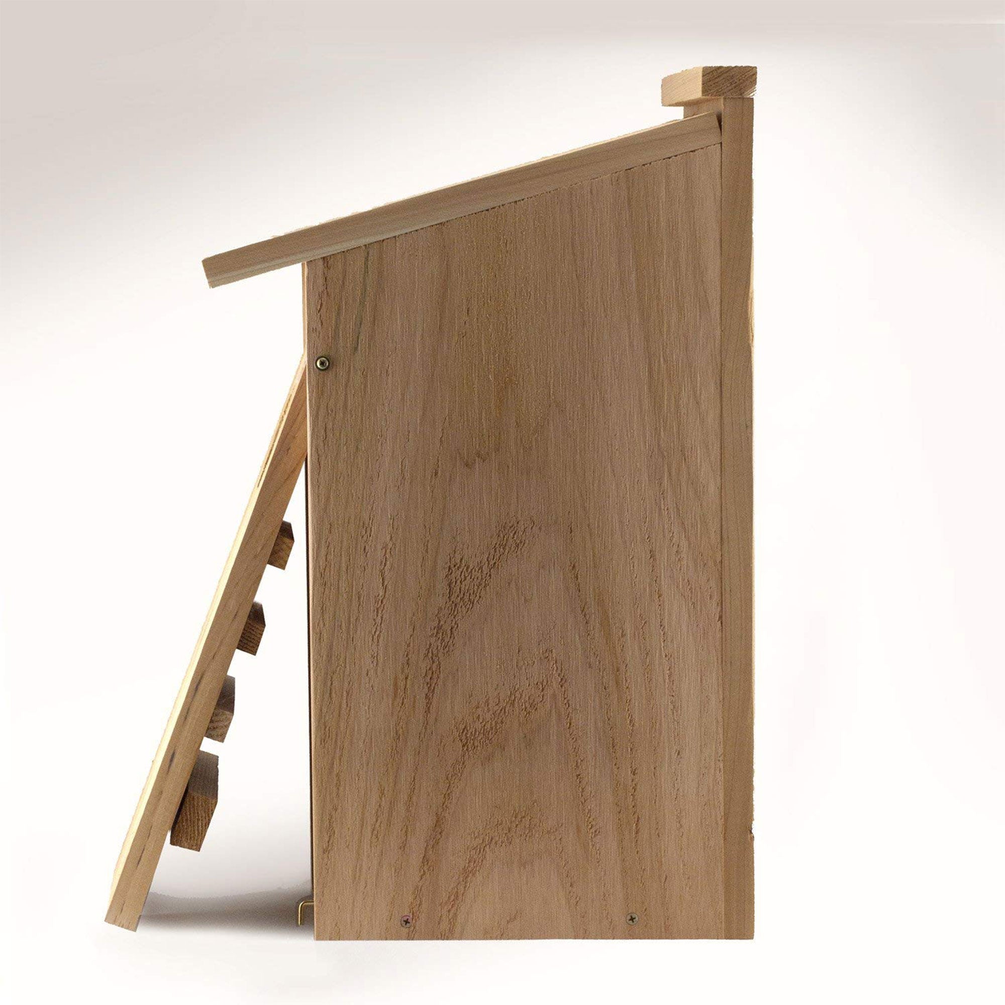 Woodlink WD1 Wood Duck Nesting House Box with 4 x 3 Inch Oval Entrance Hole - Smart-nests