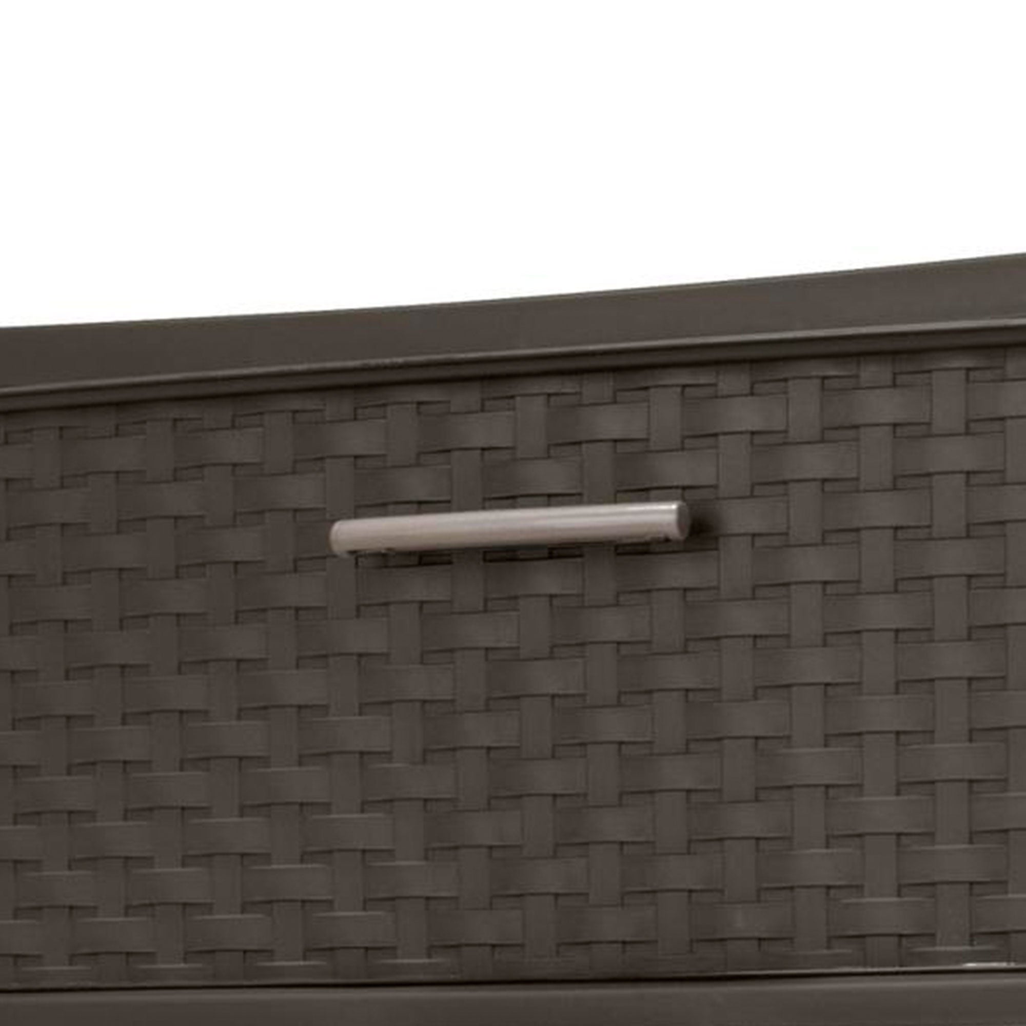 Sterilite 3 Drawer Wide Weave Storage Tower, Plastic Organizer Drawers, Brown - Smart-nests