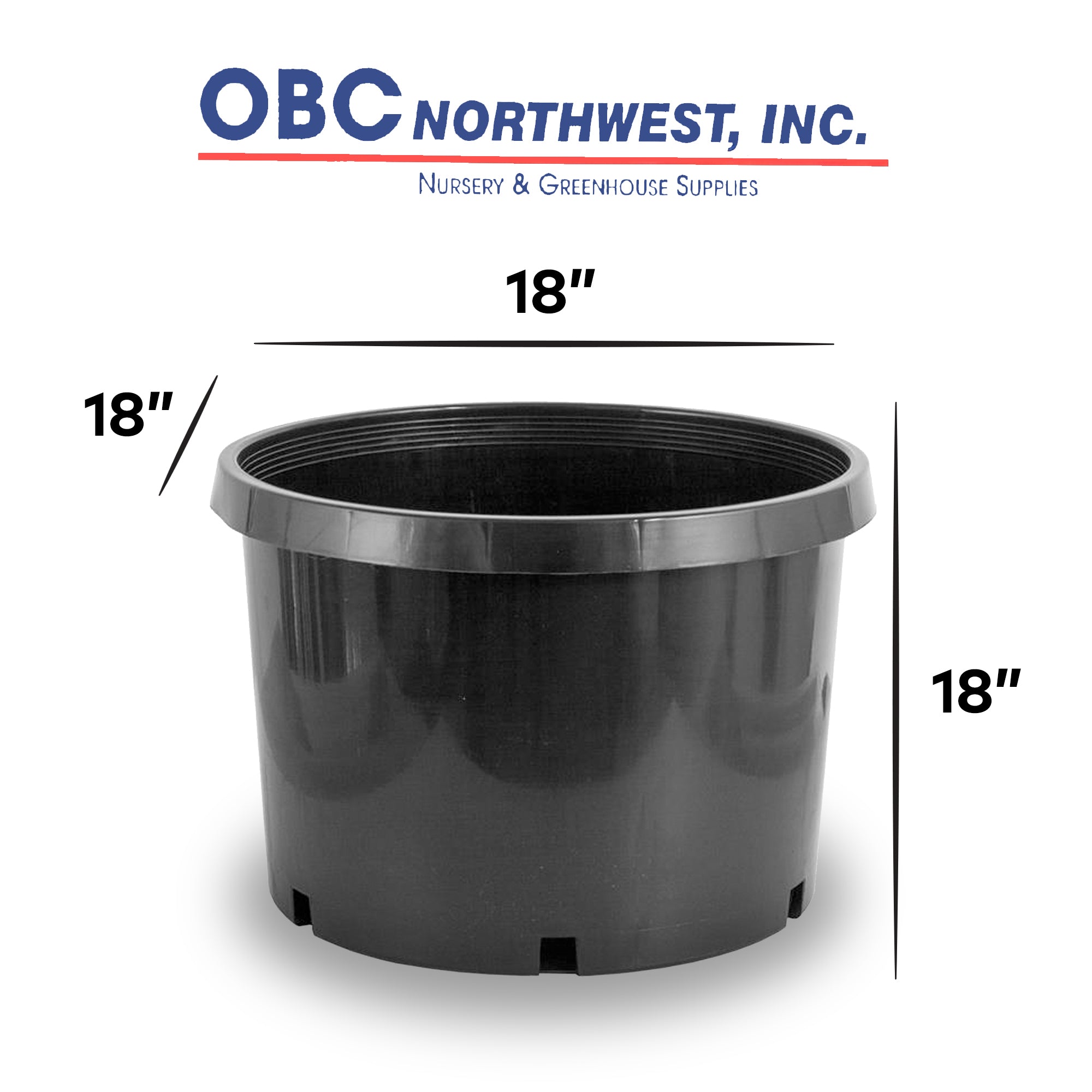 10 Gallon Premium Nursery Plastic Planter Garden Grow Pots, 5 Pack (Used) - Smart-nests