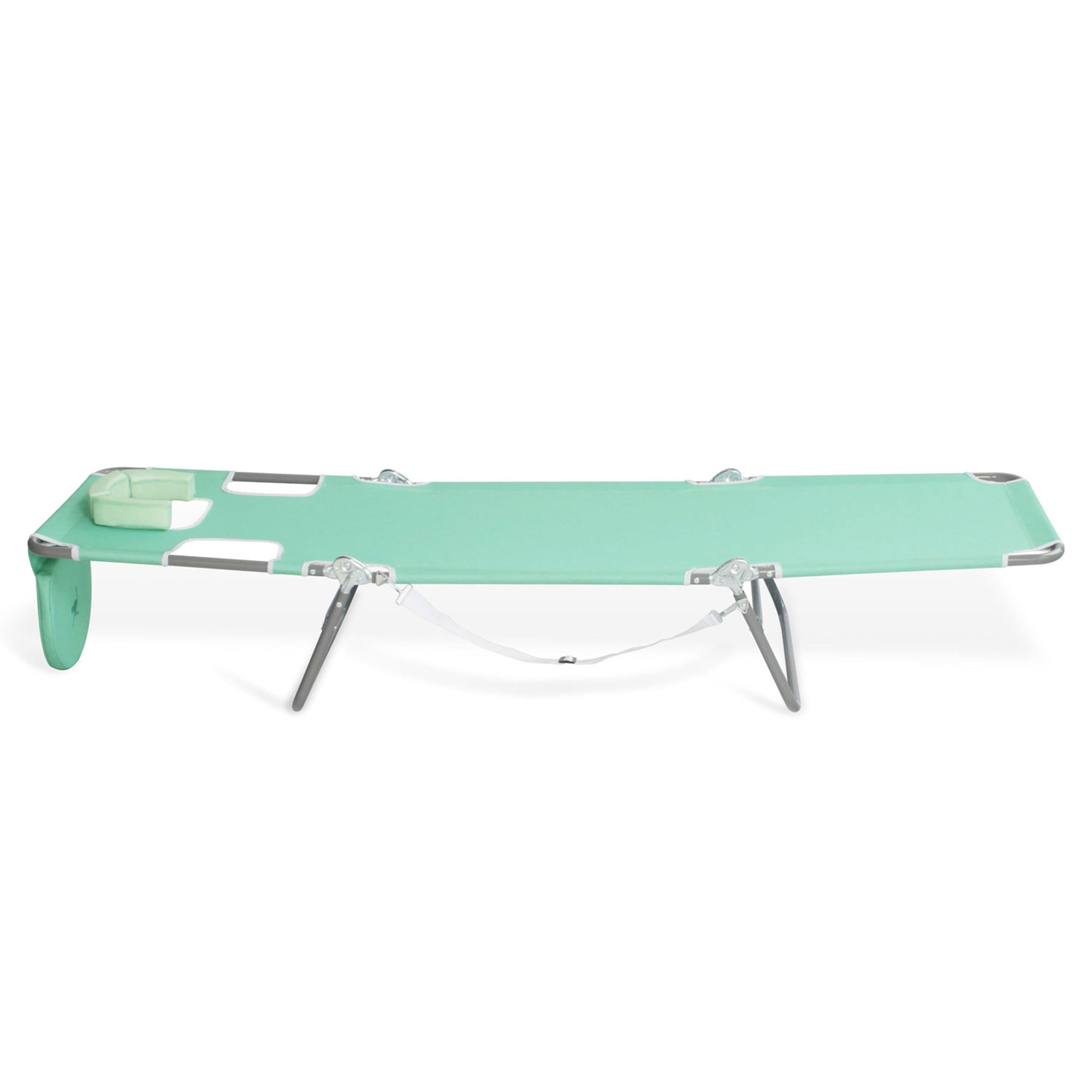 Ostrich Chaise Lounge, Portable Facedown Beach Camping Pool Tanning Chair, Teal - Smart-nests