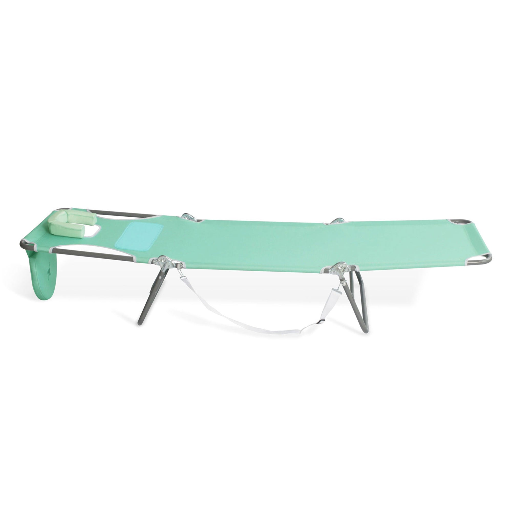 Ostrich Ladies Comfort Lounger, Portable Beach Camping Pool Tanning Chair, Teal - Smart-nests
