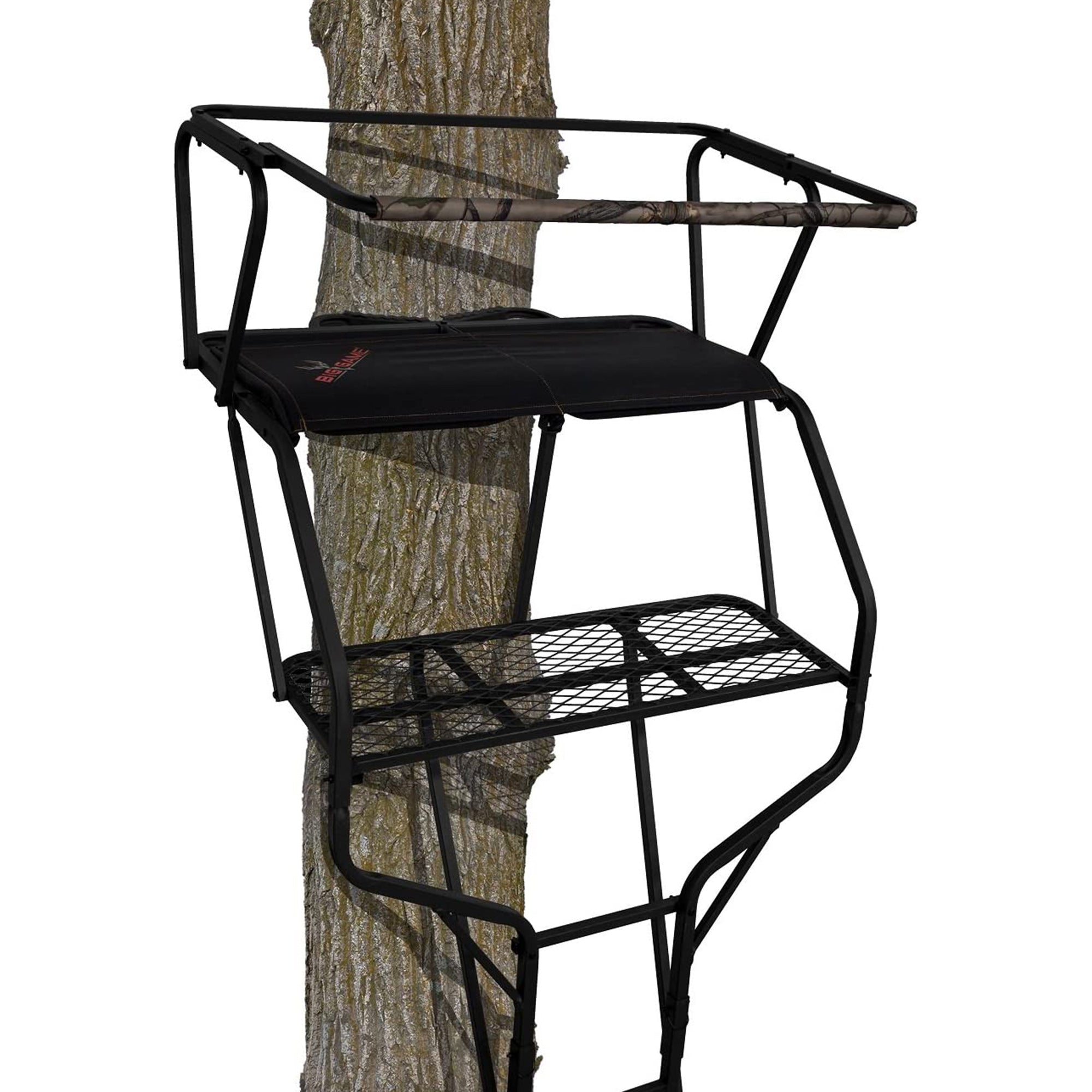 Big Game Guardian XLT 18 Foot 2 Person Deer Hunting Ladder Climbing Tree Stand - Smart-nests