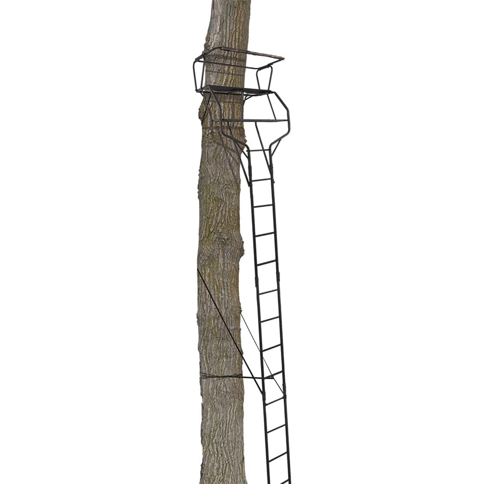 Big Game Guardian XLT 18 Foot 2 Person Deer Hunting Ladder Climbing Tree Stand - Smart-nests