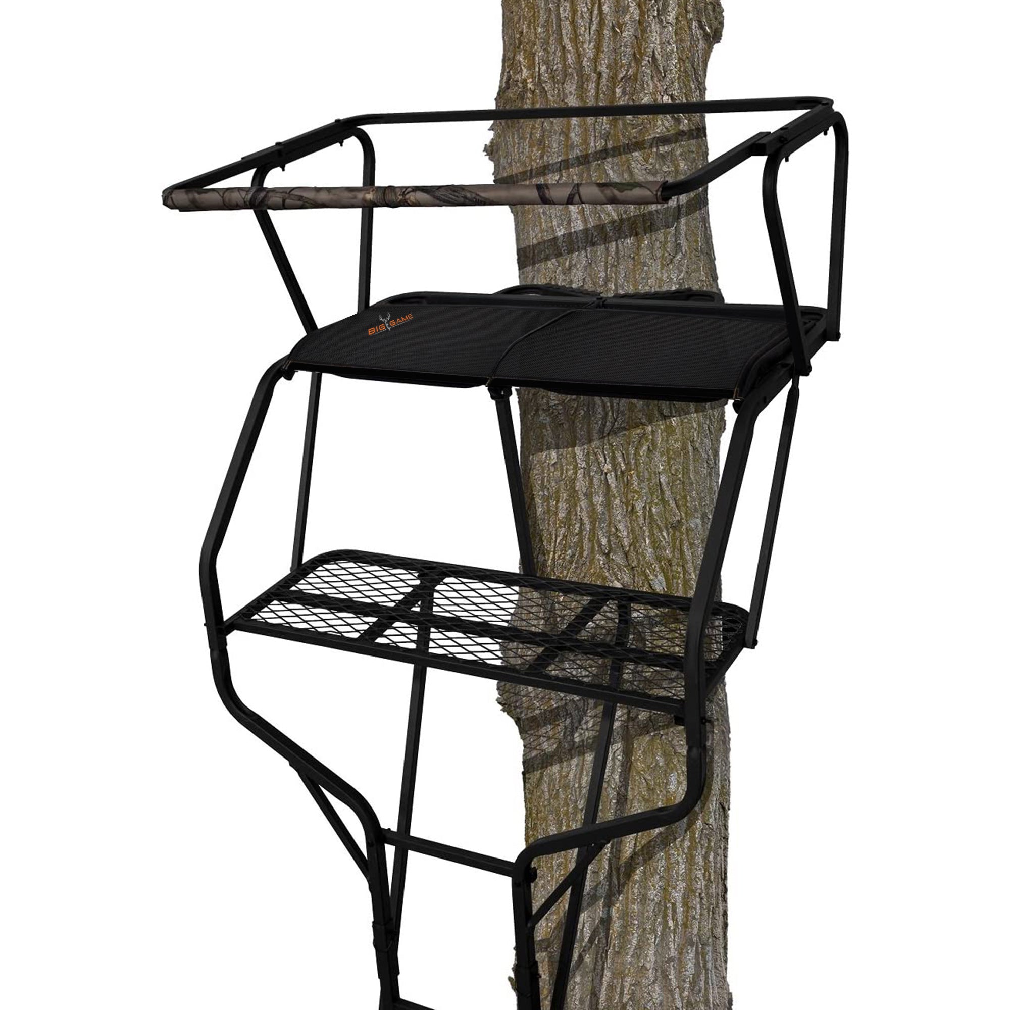 Big Game Guardian XLT 18 Foot 2 Person Deer Hunting Ladder Climbing Tree Stand - Smart-nests