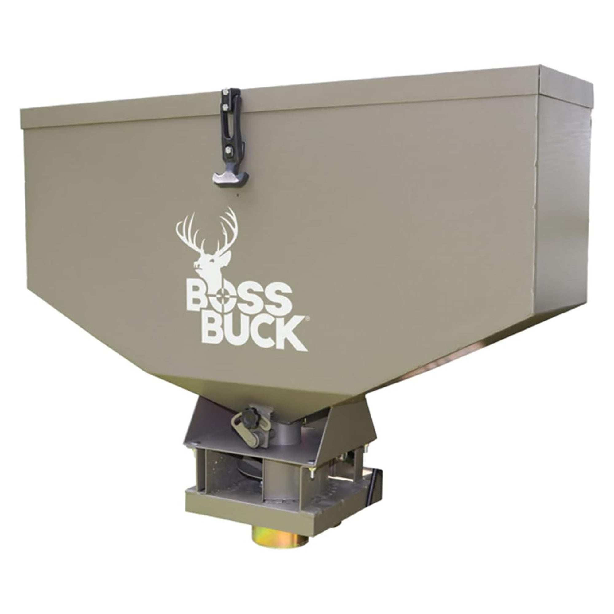 Boss Buck BB-1.80 80 Pound Capacity Non-Typical ATV Feed Spreader and Seeder - Smart-nests