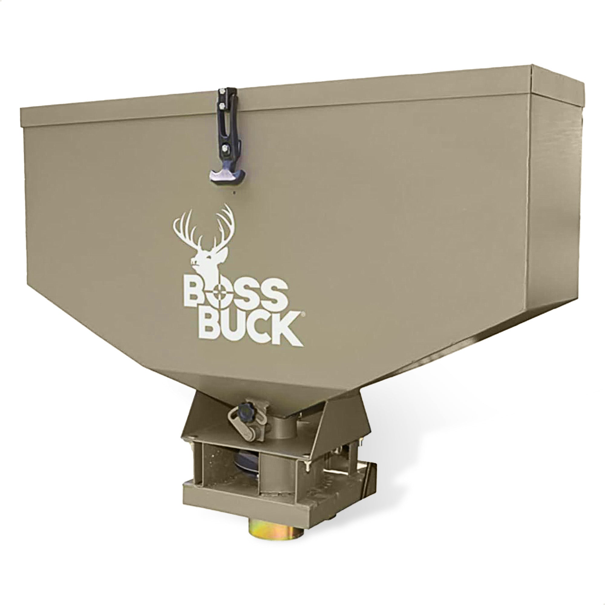 Boss Buck BB-1.80 80 Pound Capacity Non-Typical ATV Feed Spreader and Seeder - Smart-nests