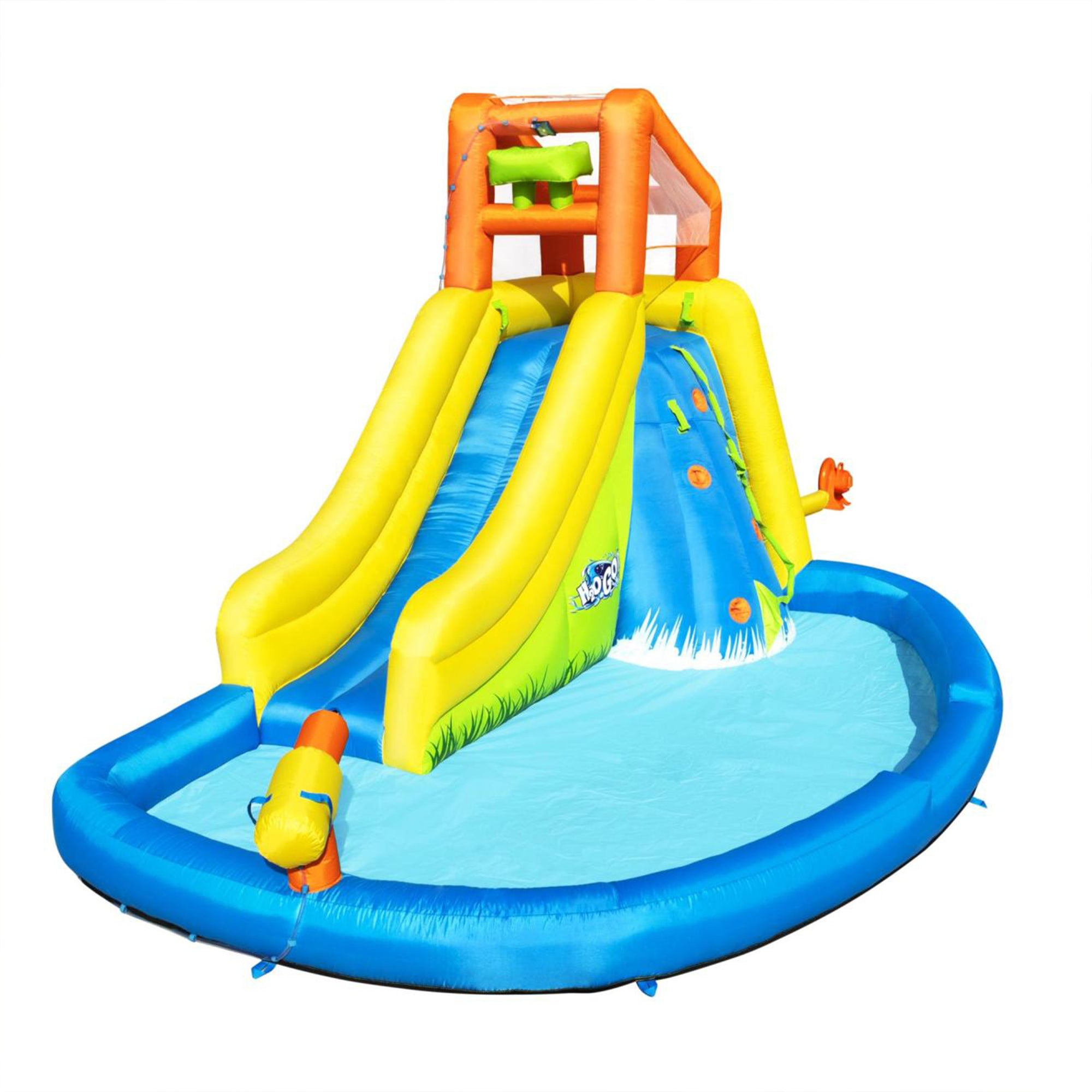 Bestway H2OGO! Mount Splashmore Kids Outdoor Inflatable Water Slide Splash Park - Smart-nests
